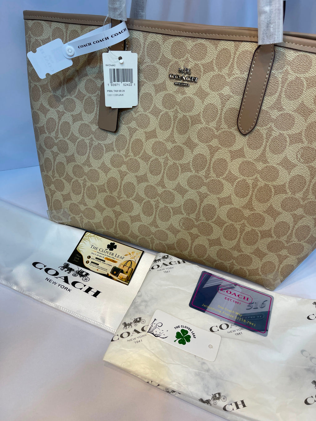Coach Original Reversible City Tote