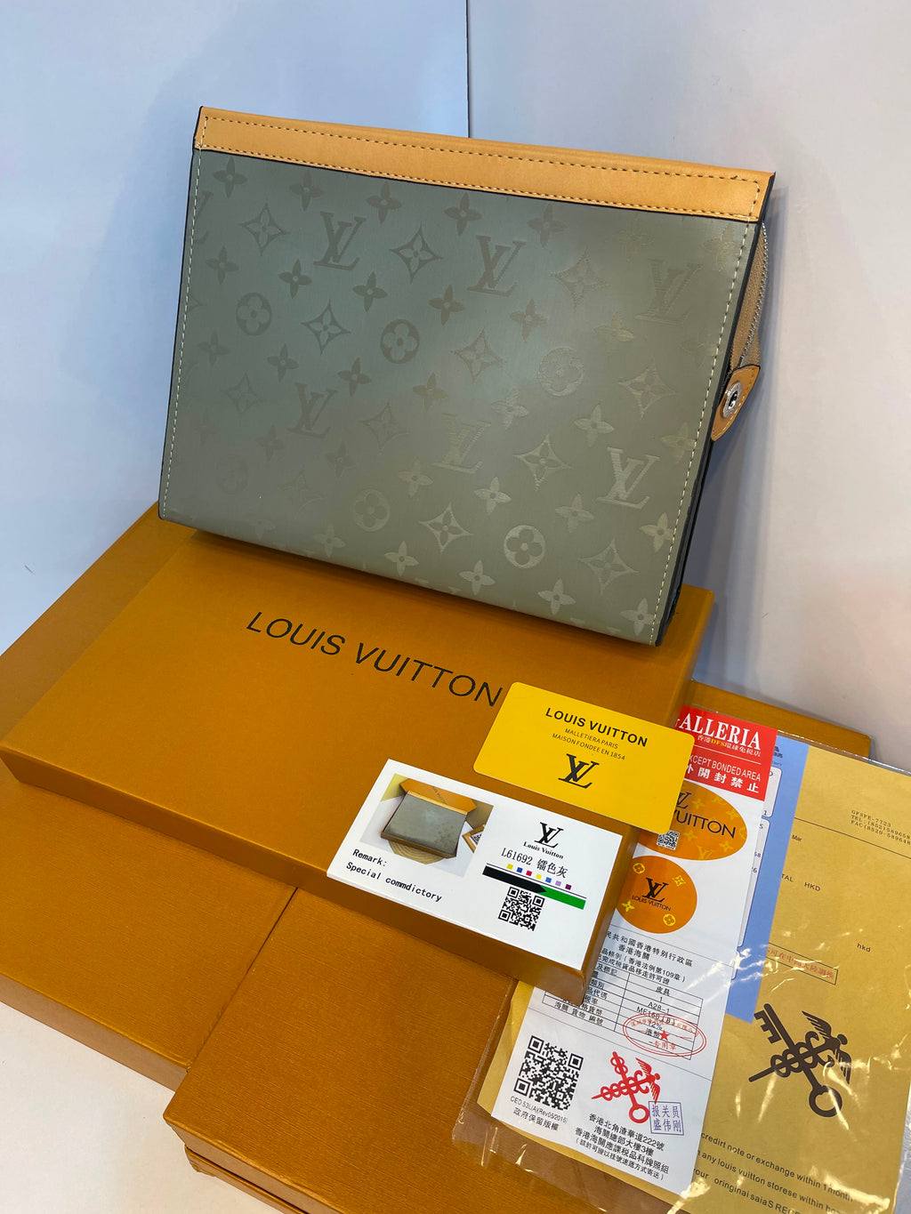 Louis Vuitton Pochette Voyage Clutch Bag - Master Copy