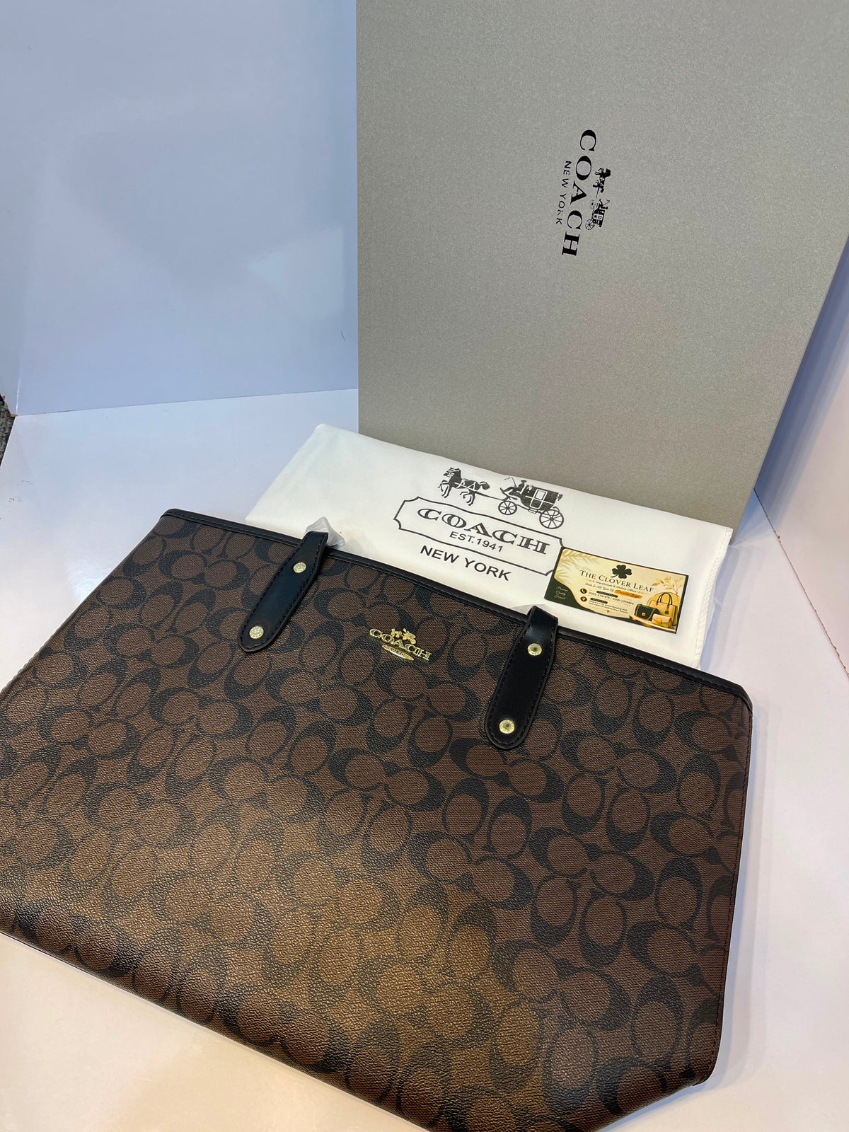 Coach City Tote Bag