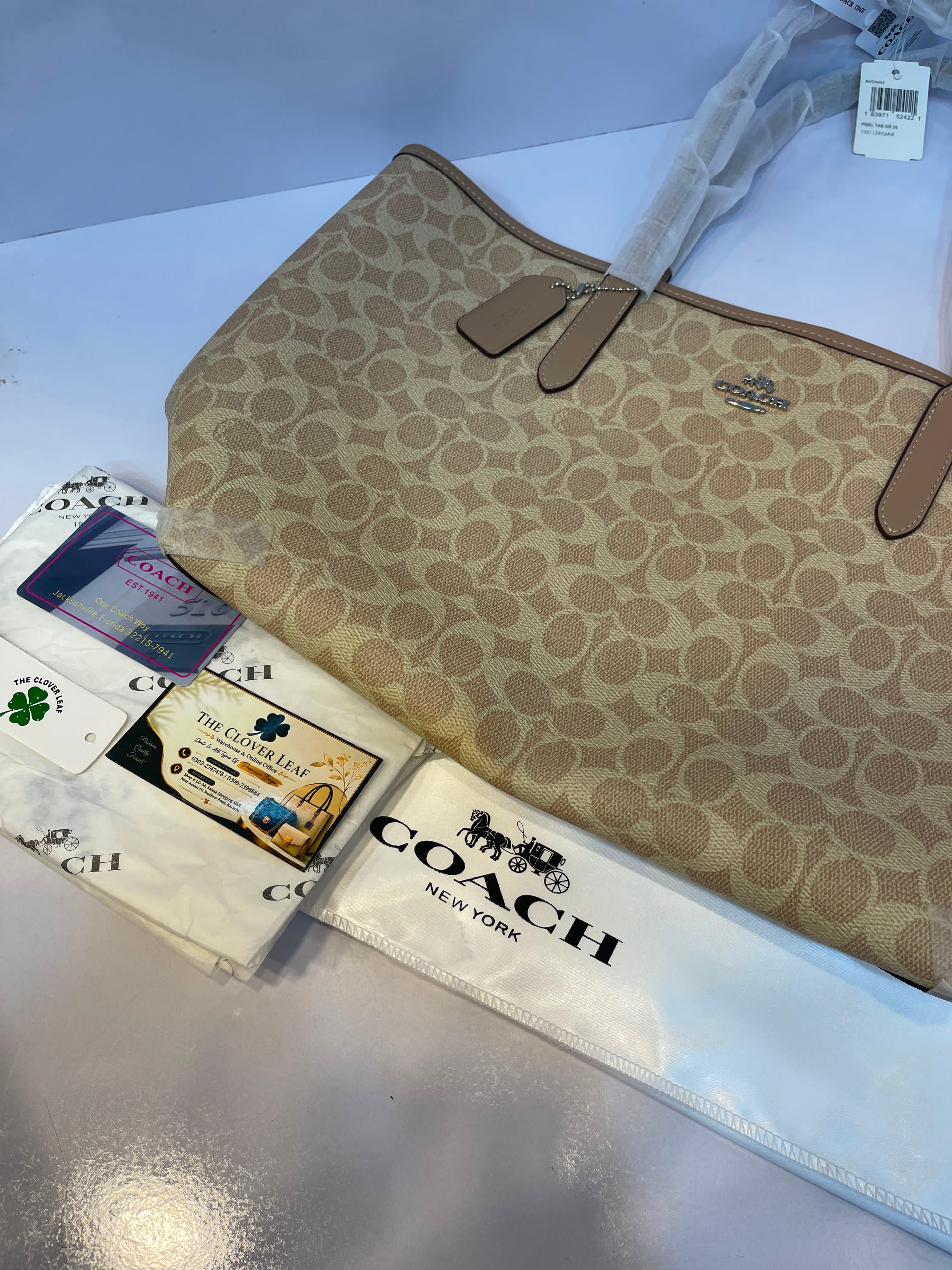 Coach Original Reversible City Tote