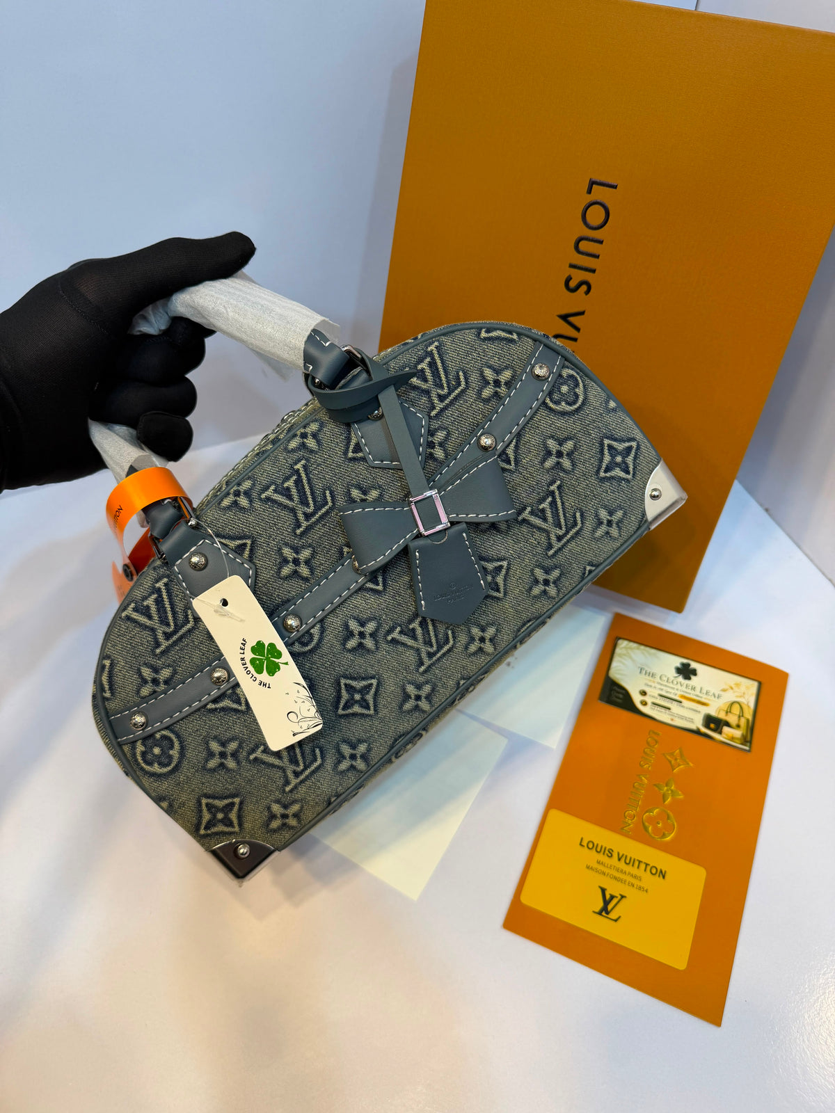 Louis Vuitton Original Monogram Denim Bag - Limited Edition