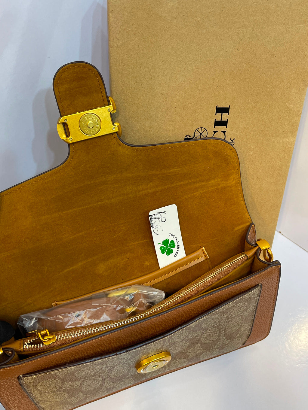 Coach Tabby Inspired Shoulder Bag