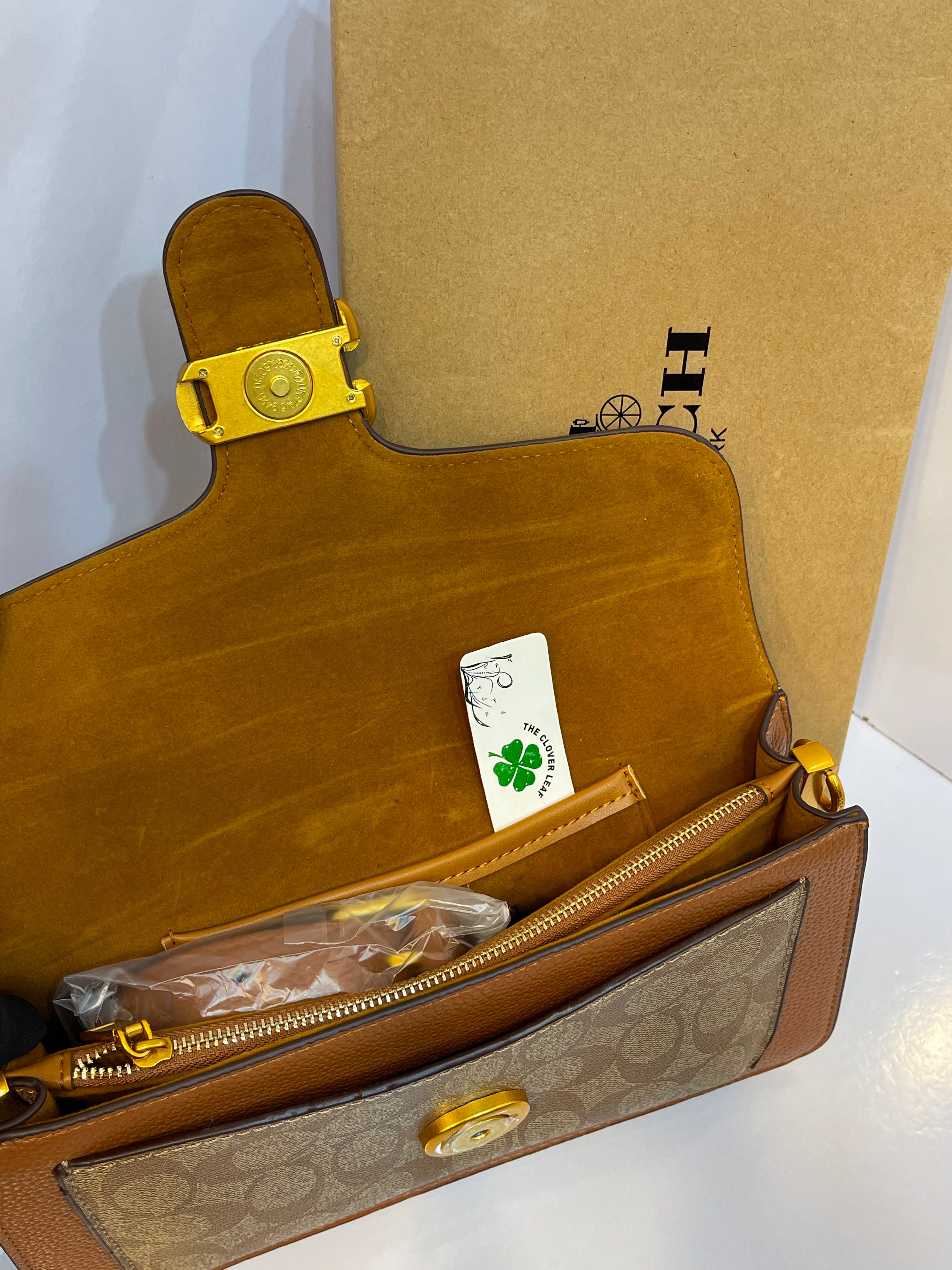 Coach Tabby Inspired Shoulder Bag