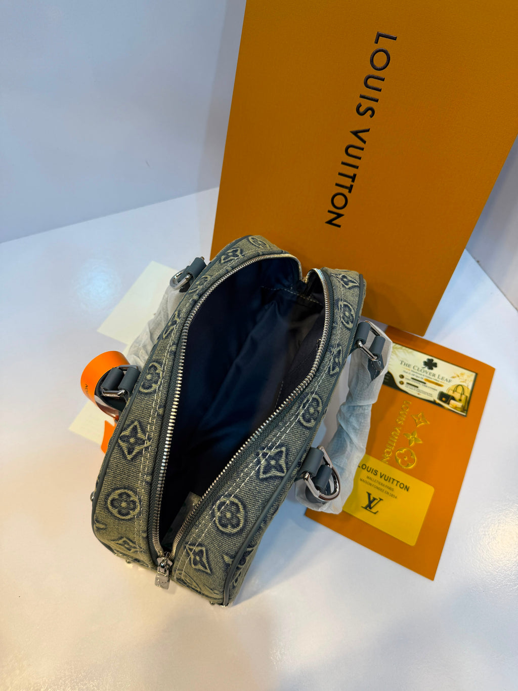 Louis Vuitton Original Monogram Denim Bag - Limited Edition