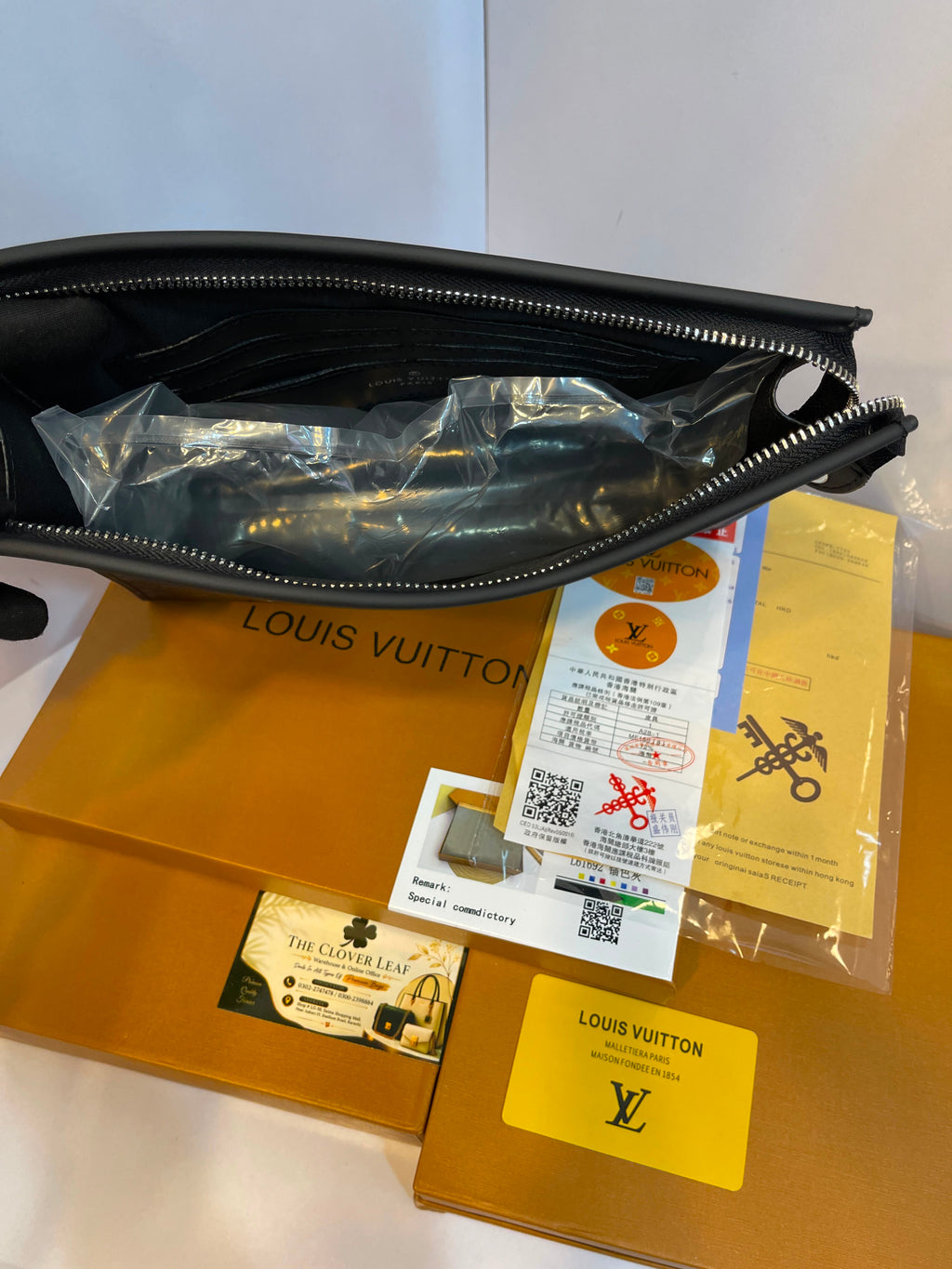 Louis Vuitton Pochette Voyage Clutch Bag - Master Copy
