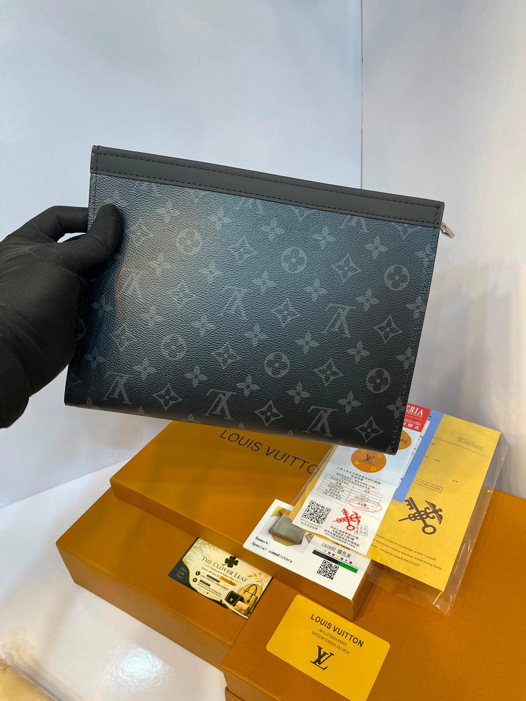 Louis Vuitton Pochette Voyage Clutch Bag - Master Copy
