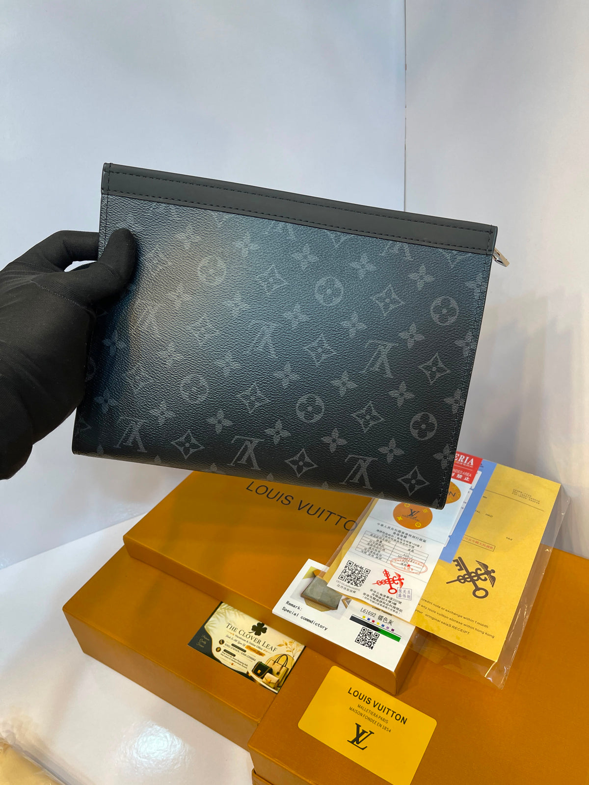 Louis Vuitton Pochette Voyage Clutch Bag - Master Copy