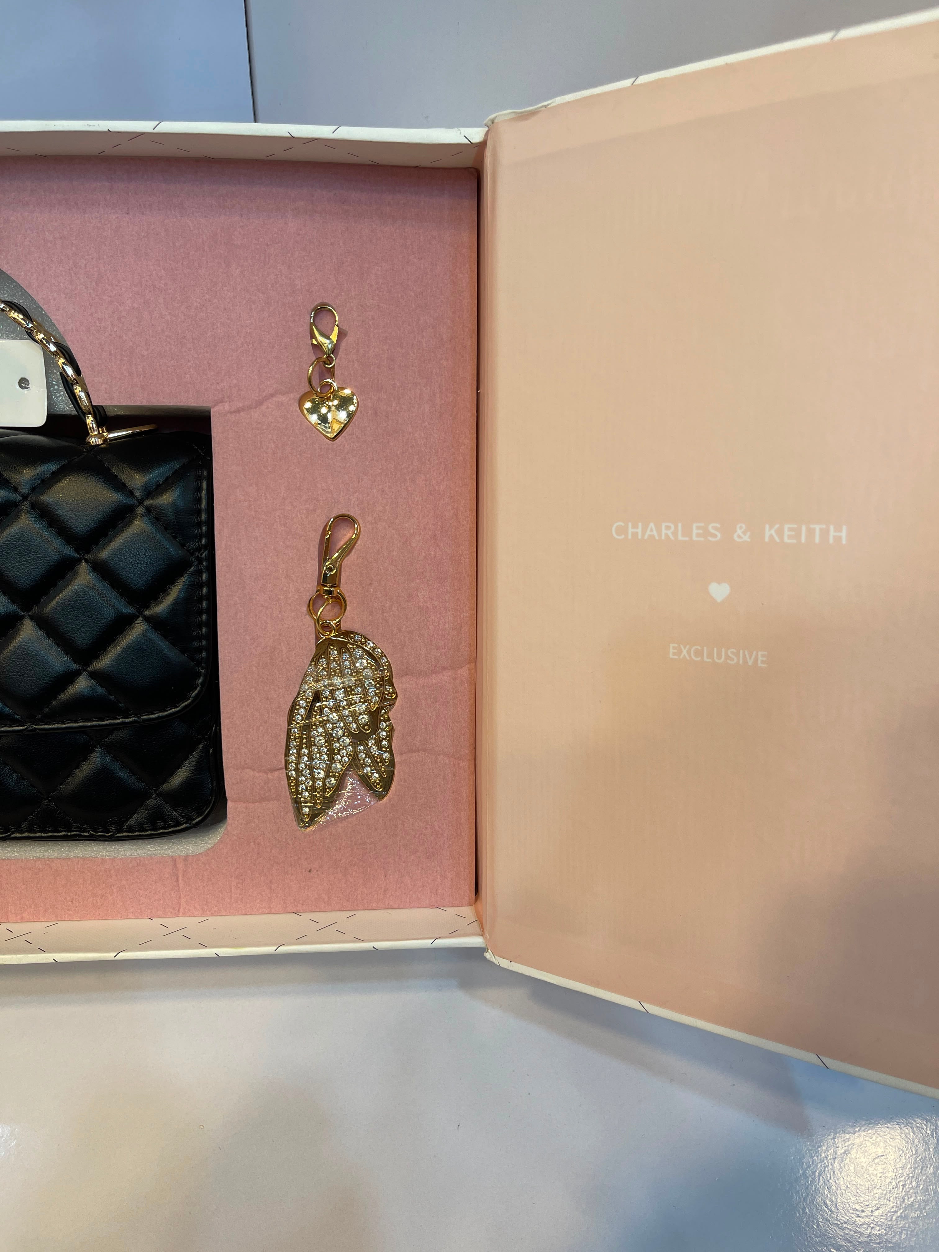 Charles & Keith Cressida Quilted Gift Box Set