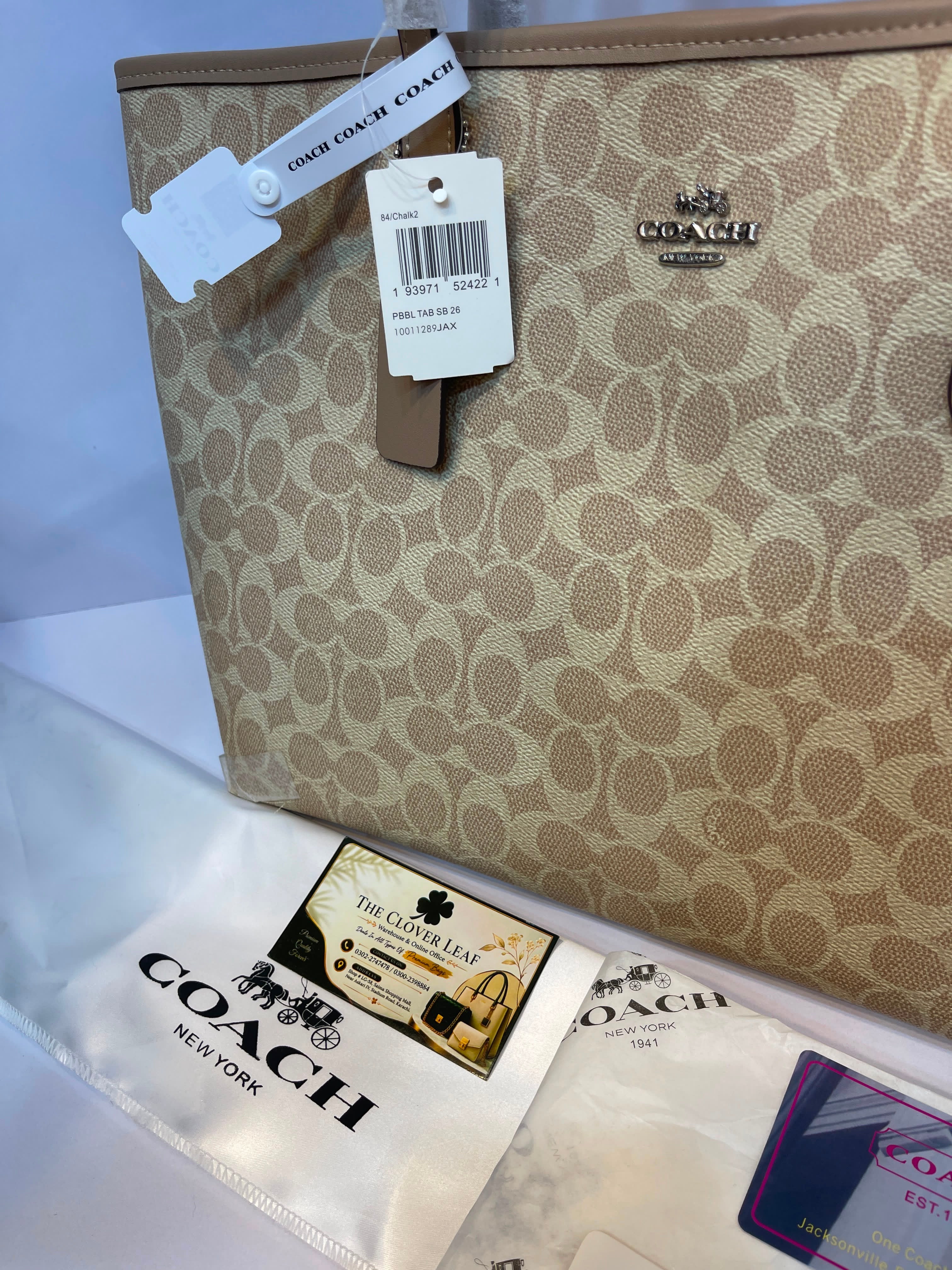 Coach Original Reversible City Tote