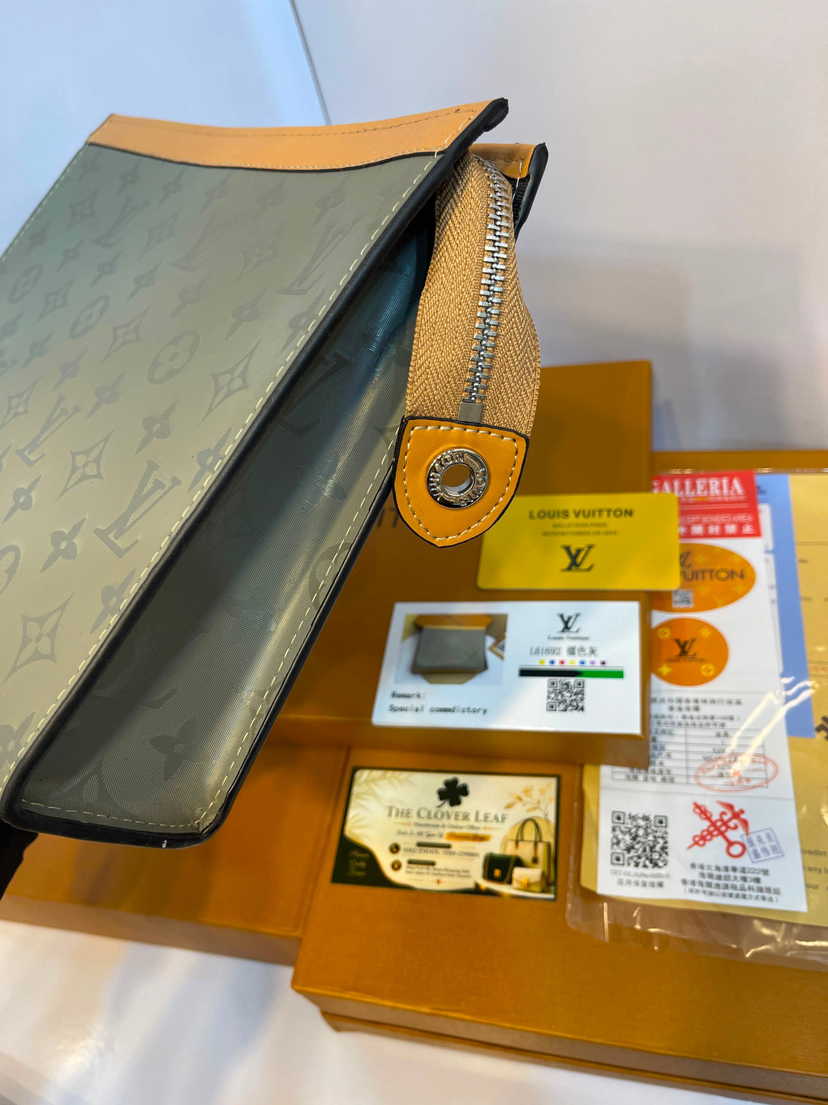 Louis Vuitton Pochette Voyage Clutch Bag - Master Copy