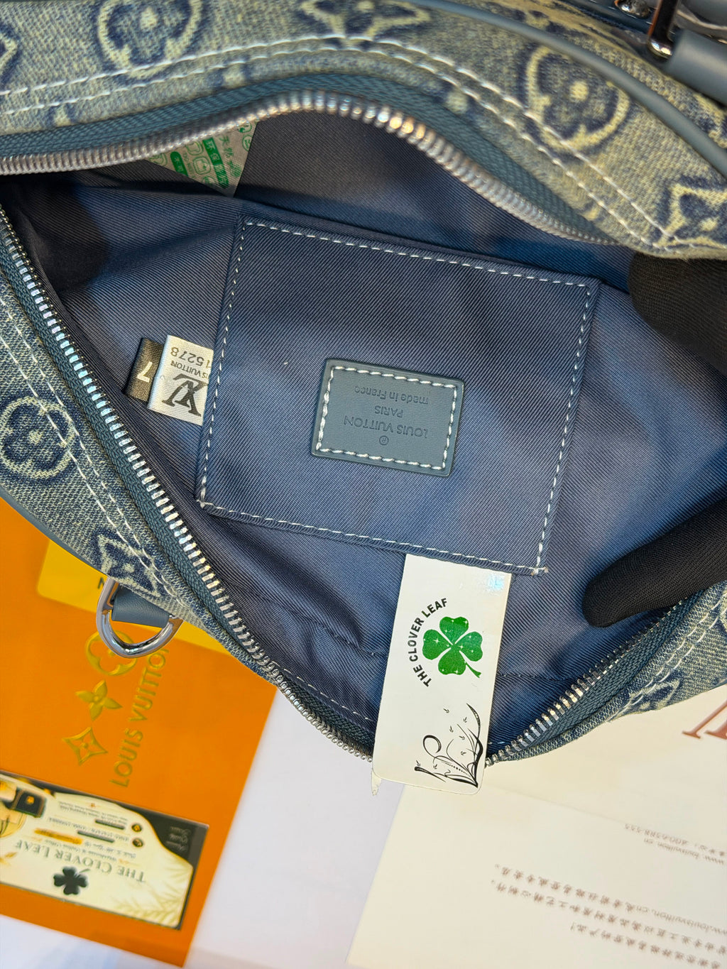 Louis Vuitton Original Monogram Denim Bag - Limited Edition