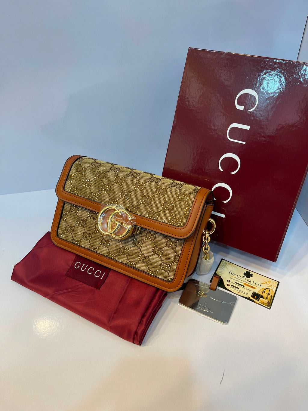 Gucci Original GG Marmont Canvas Bag