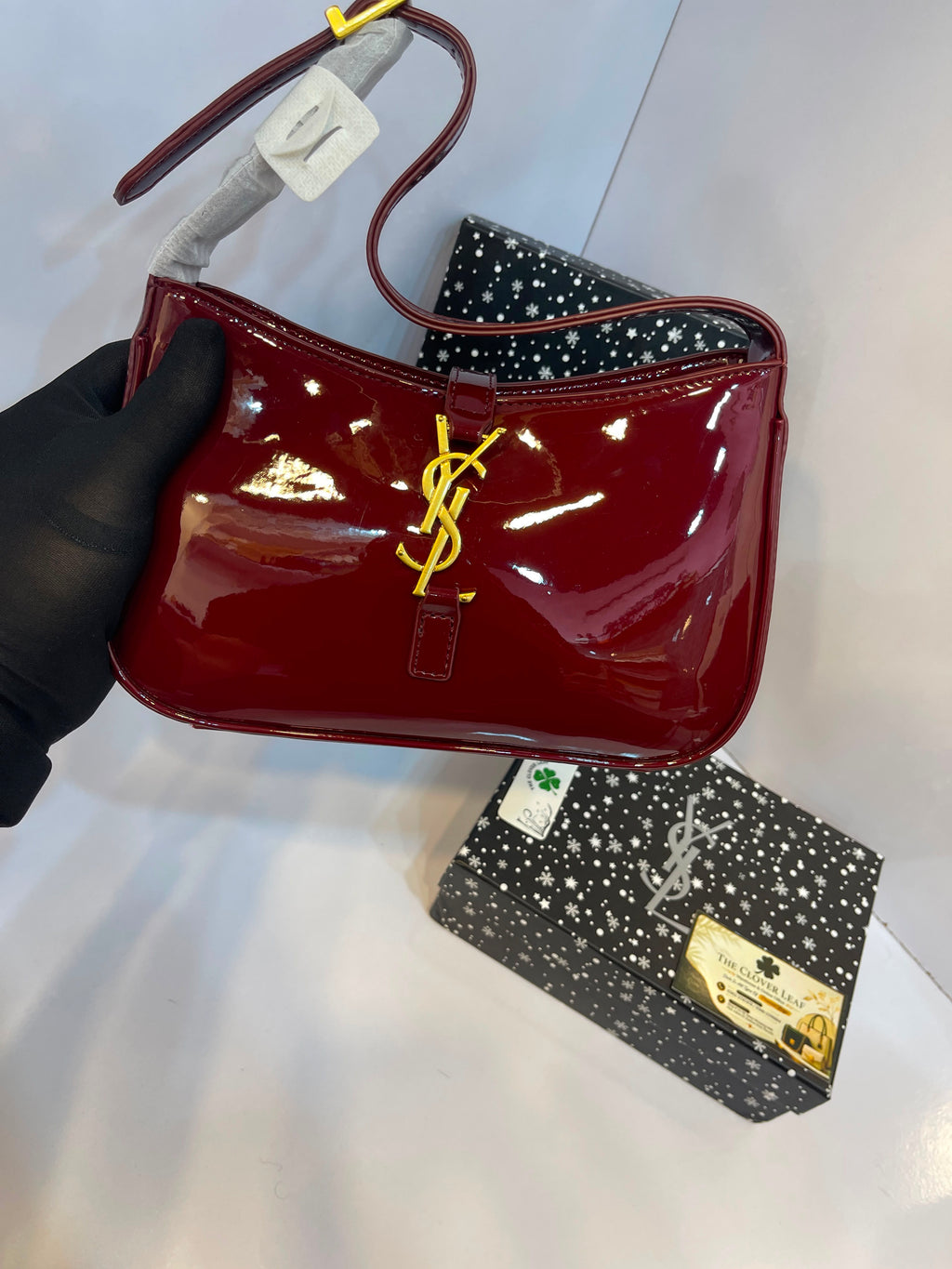 Saint Laurent Le 5 à 7 Moon Hobo Bag