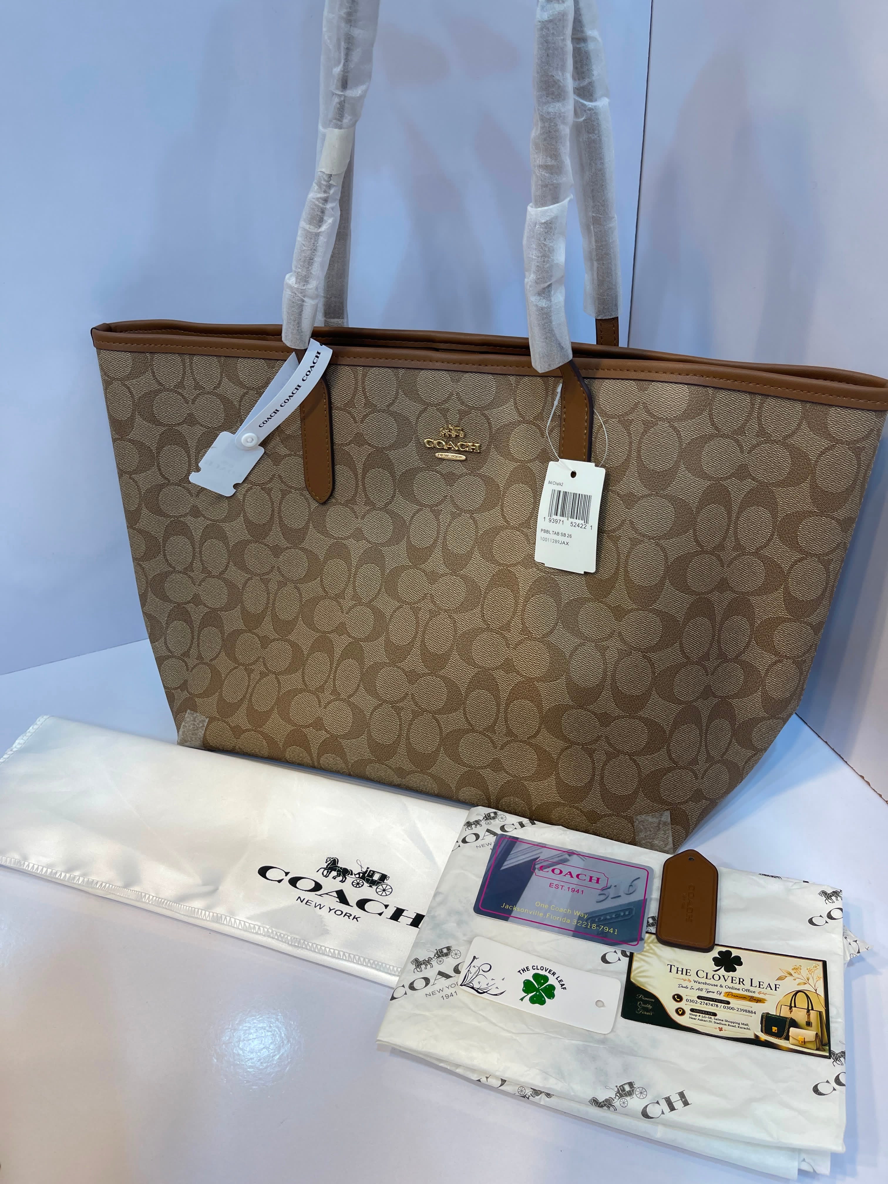 Coach Original Reversible City Tote
