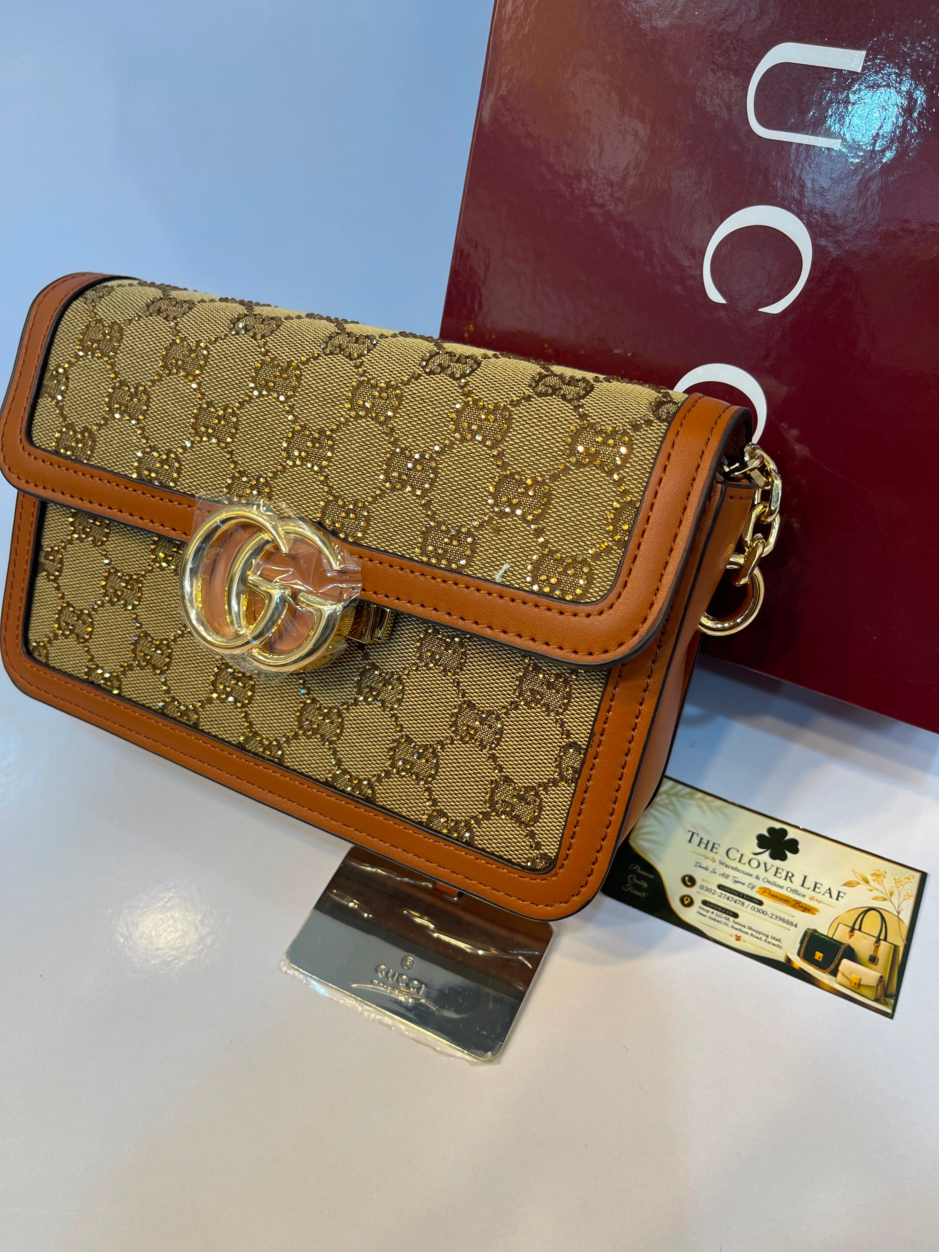 Gucci Original GG Marmont Canvas Bag
