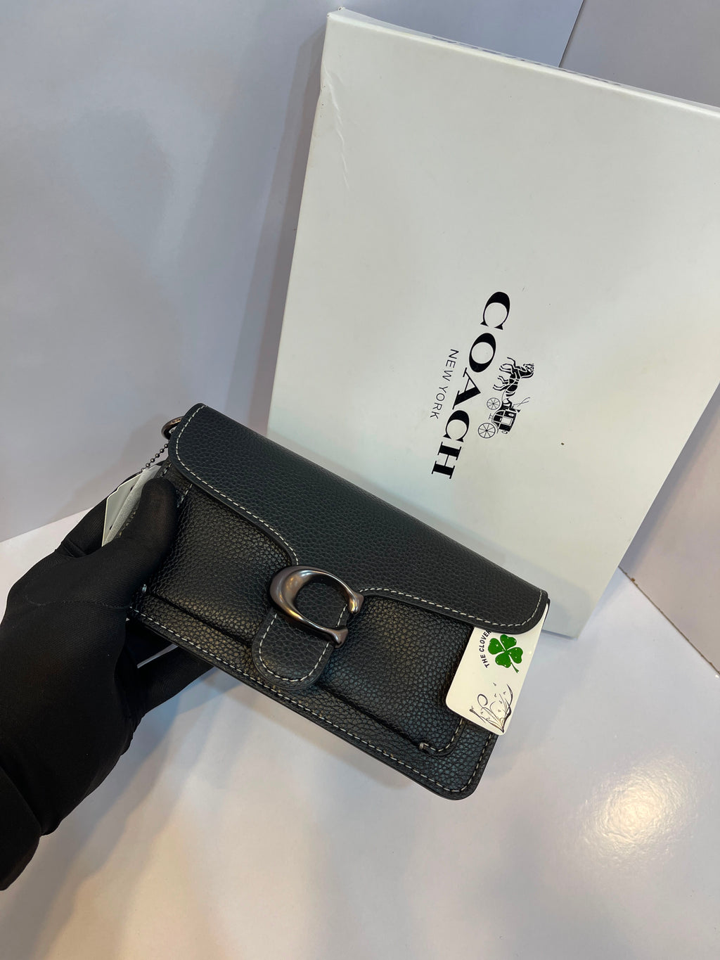 Coach Tabby Small Handbag - Black Fitting