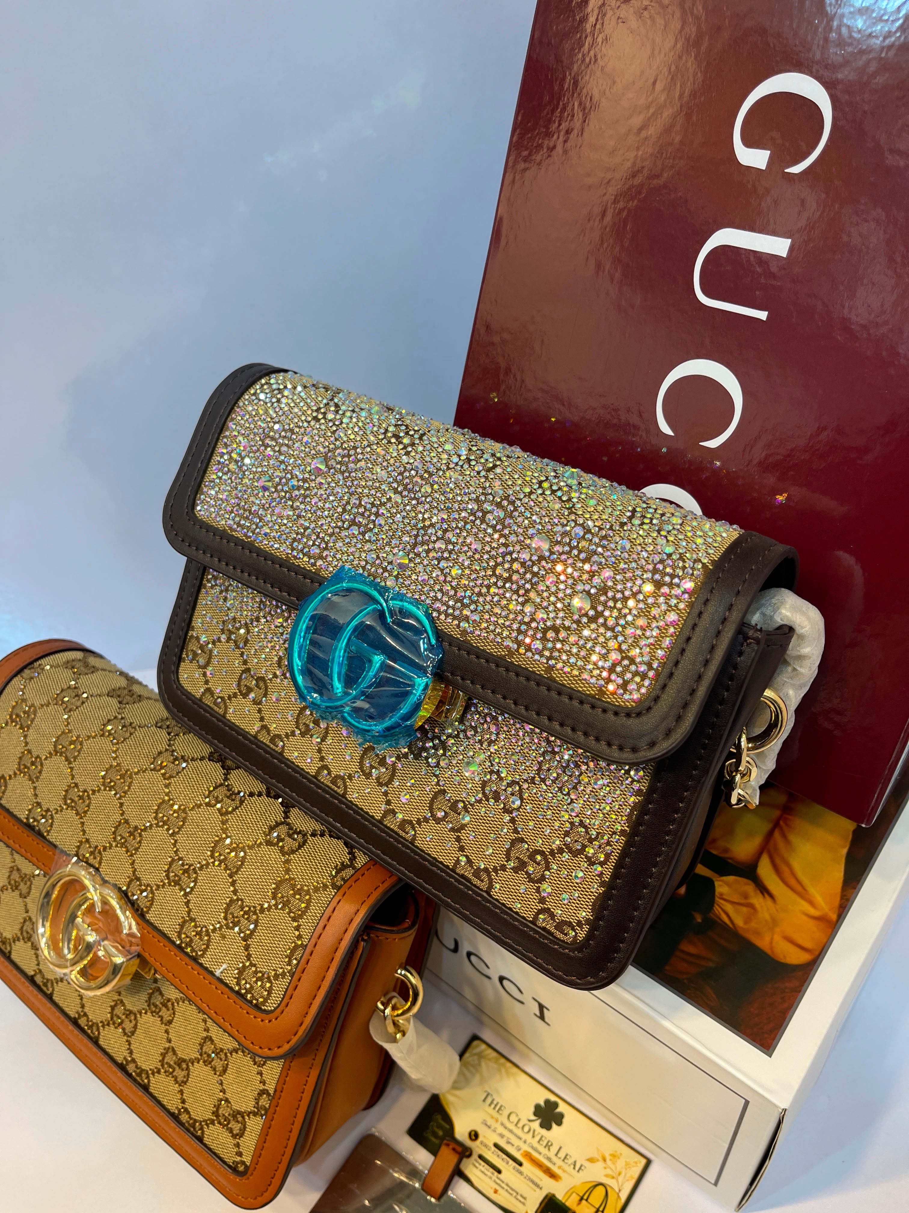 Gucci Original GG Marmont Canvas Bag