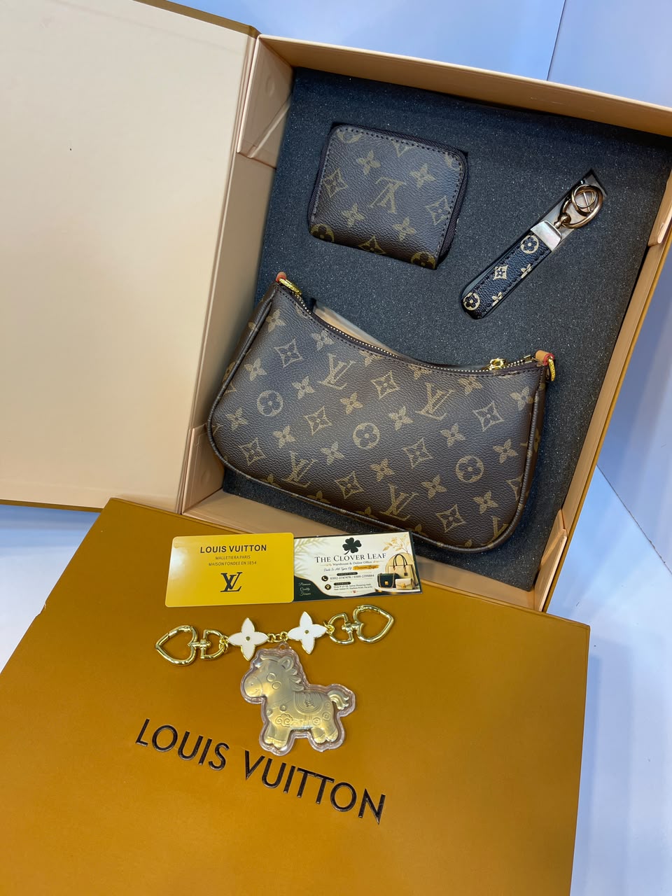 Louis Vuitton Moon Shape Multi Pochette - Master Copy