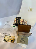 Burberry Check Wallet & Belt Combo - Master Copy
