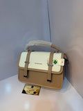 Feilaike Multi-Functional Satchel Bag - Premium Imported Women's Structured Crossbody Purse & Top-Handle Handbag
