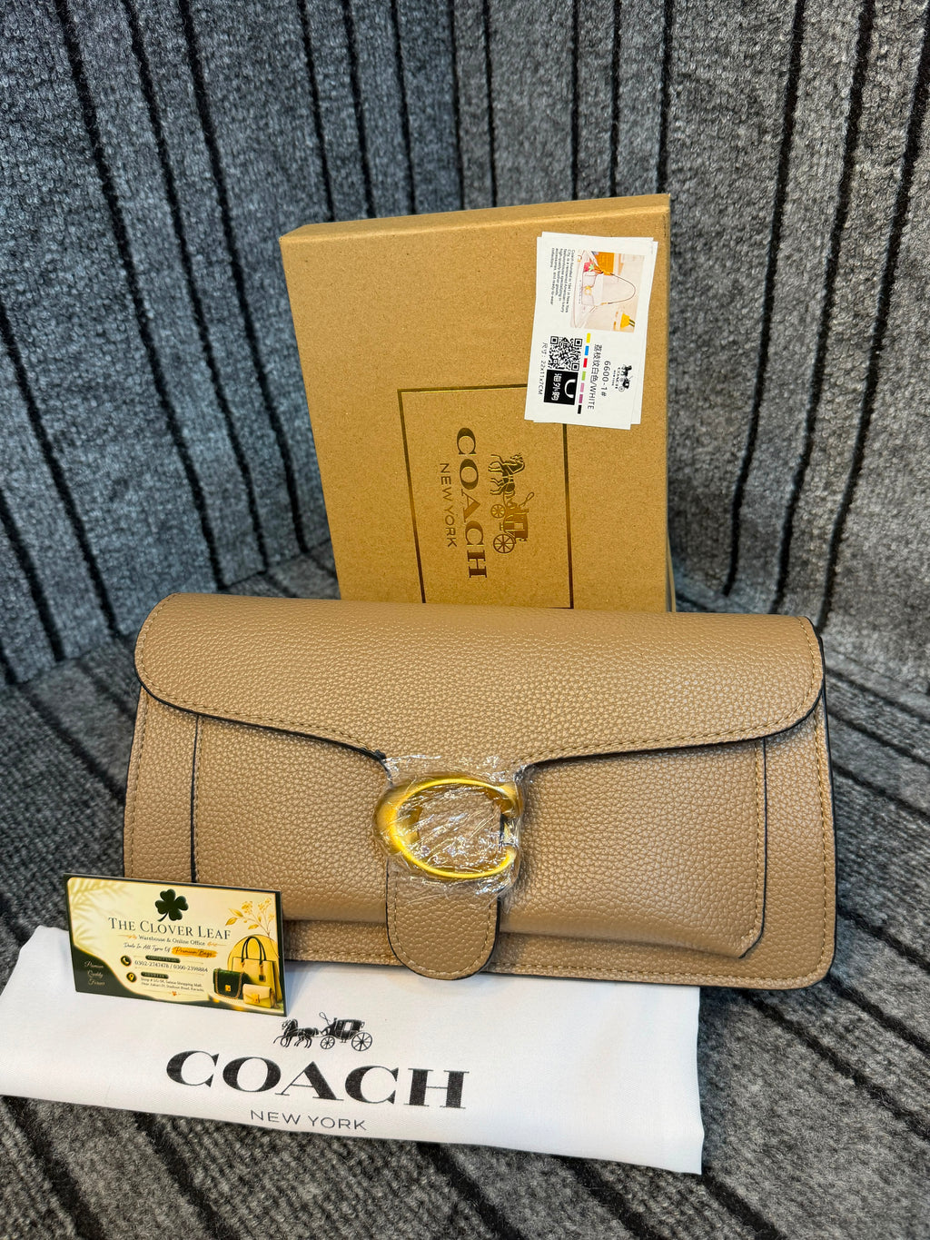 Coach Tabby Leather Shoulder Bag