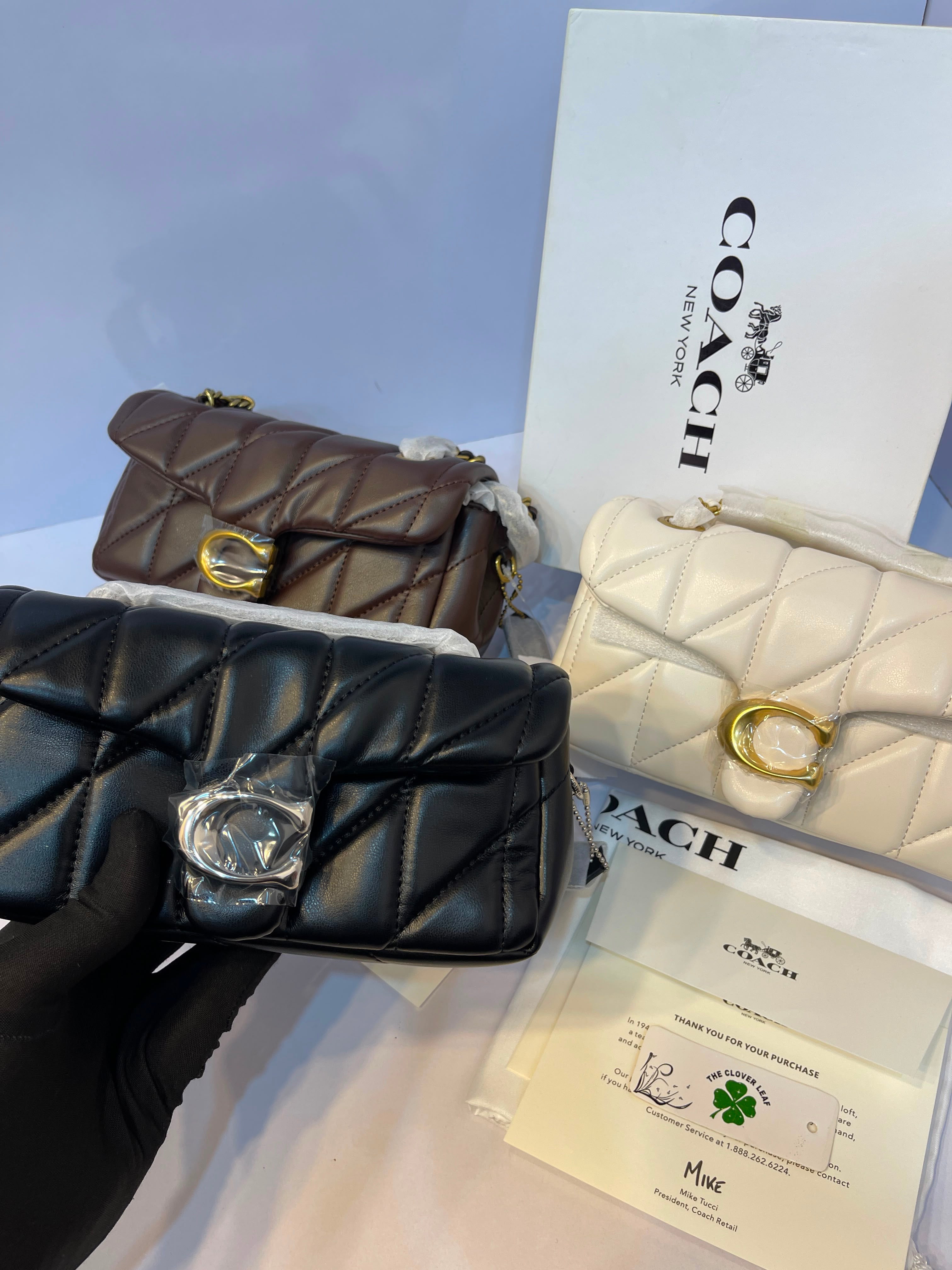Coach Madison Quilted Shoulder Bag