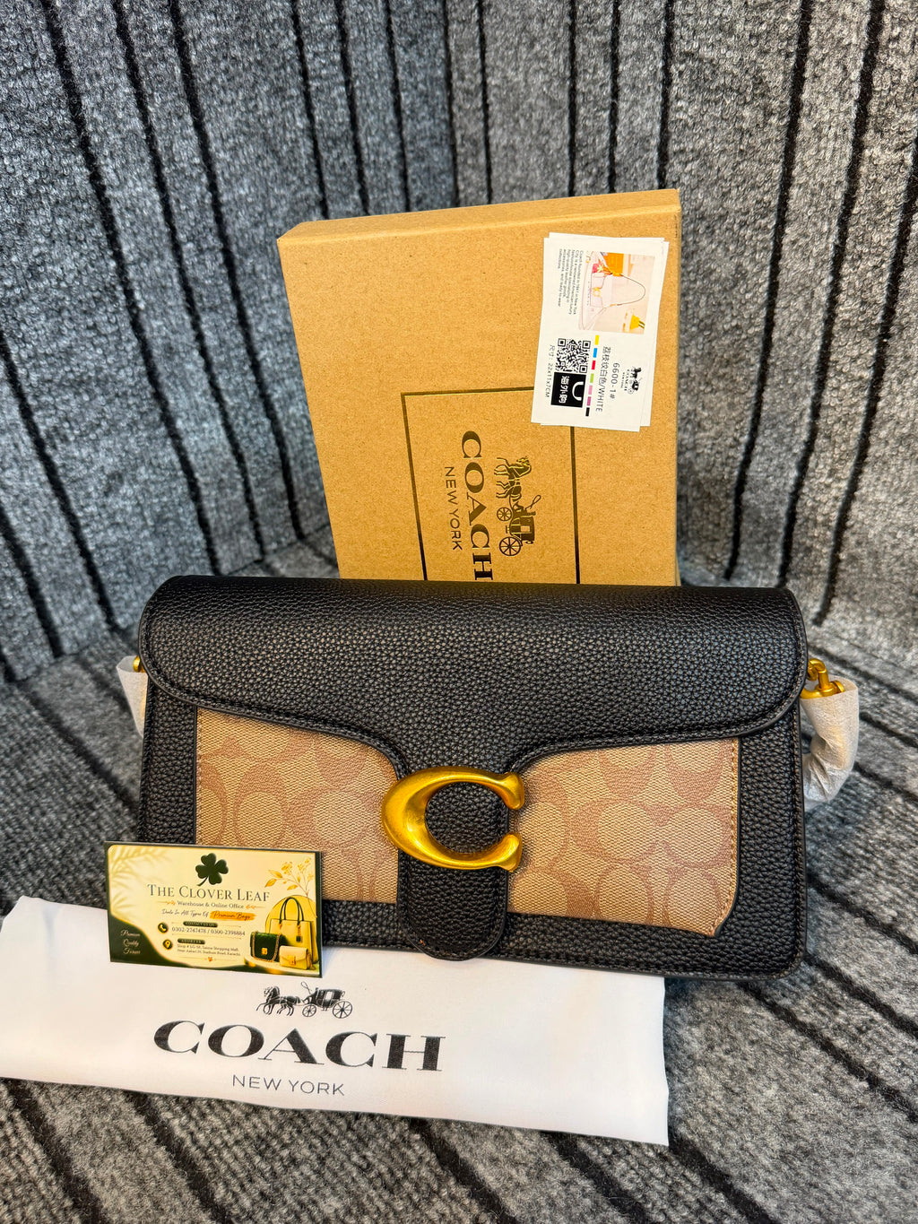 Coach Tabby Leather Shoulder Bag