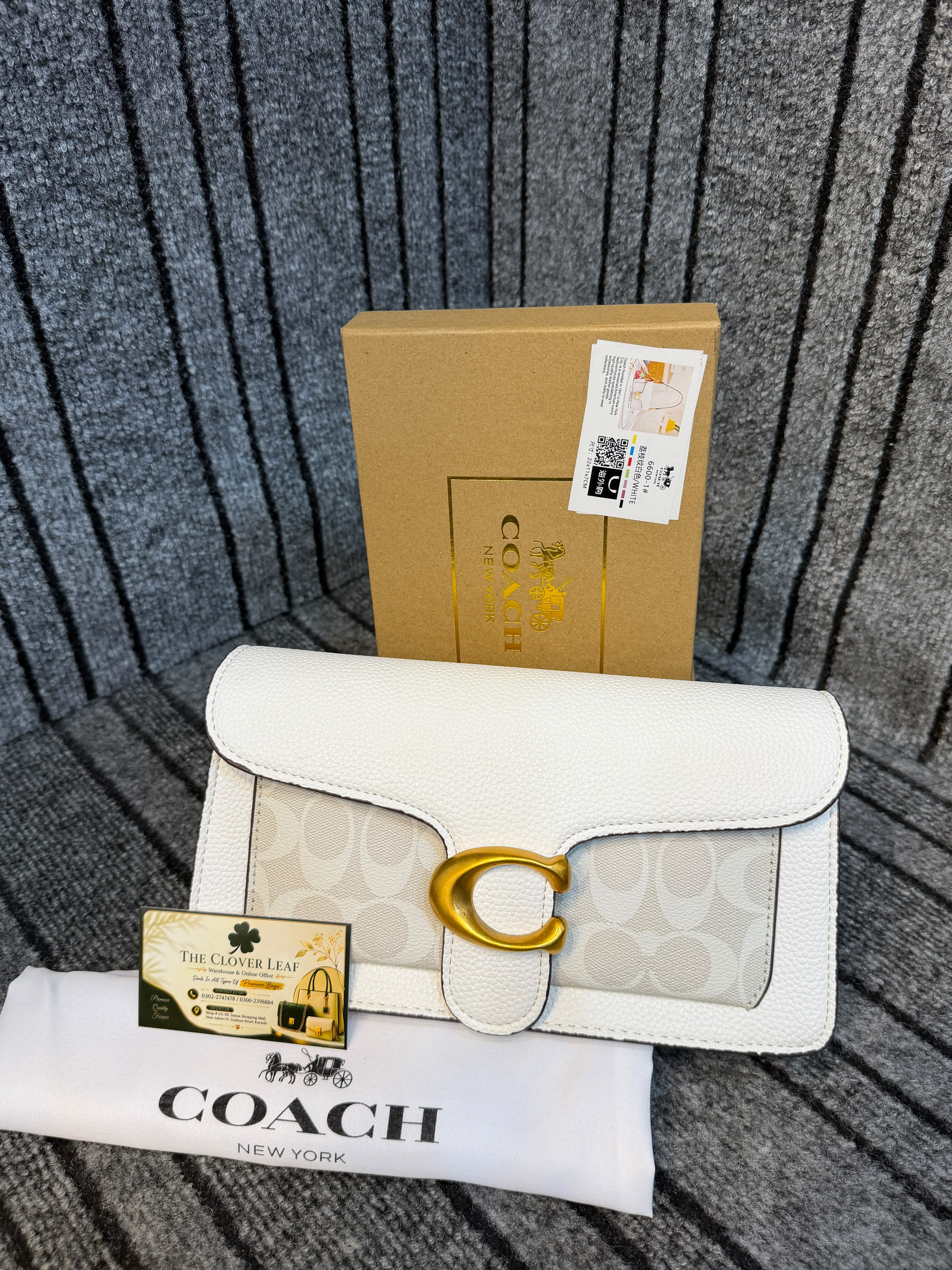 Coach Tabby Leather Shoulder Bag