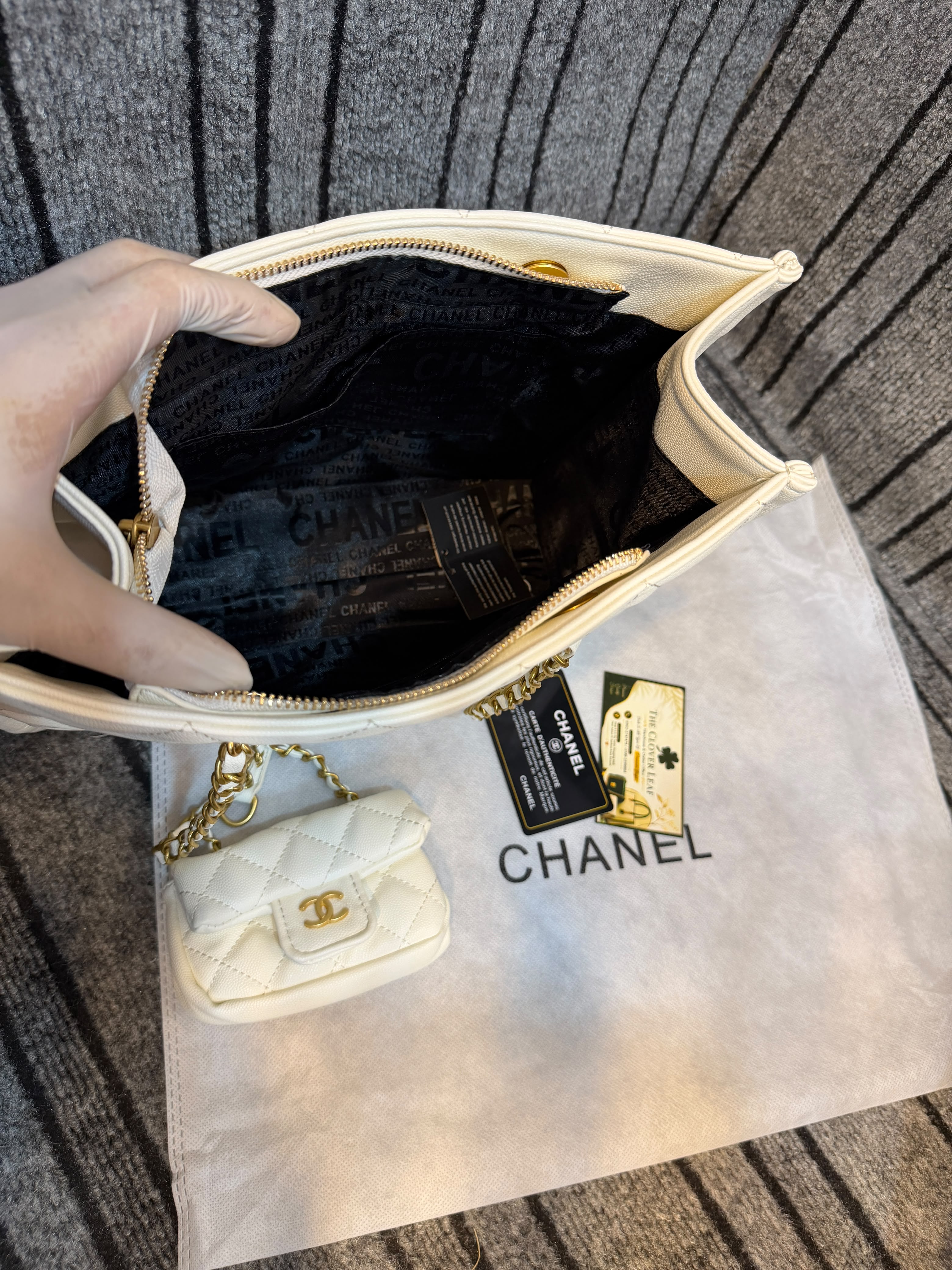 Chanel GST Quilted Tote