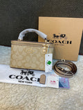 Coach Signature Mini Vanity Crossbody
