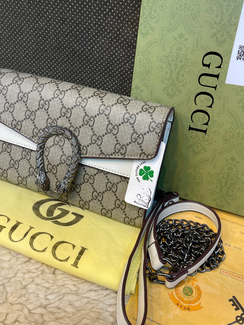 Gucci Dionysus GG Supreme Chain Bag