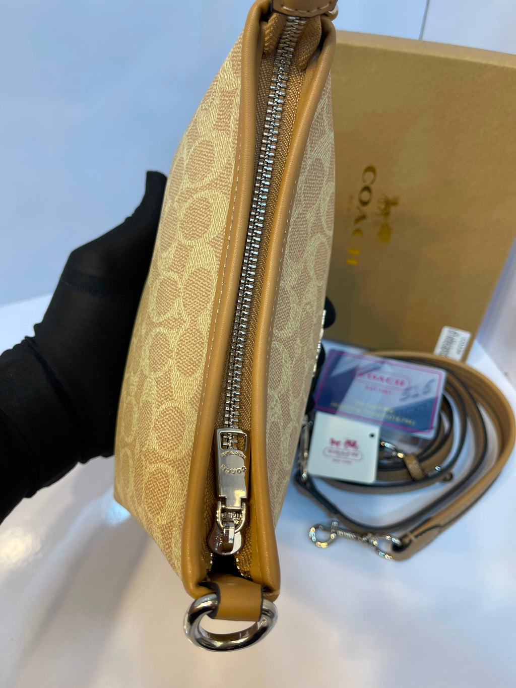 Coach Laurel Shoulder Bag in Signature Canvas
