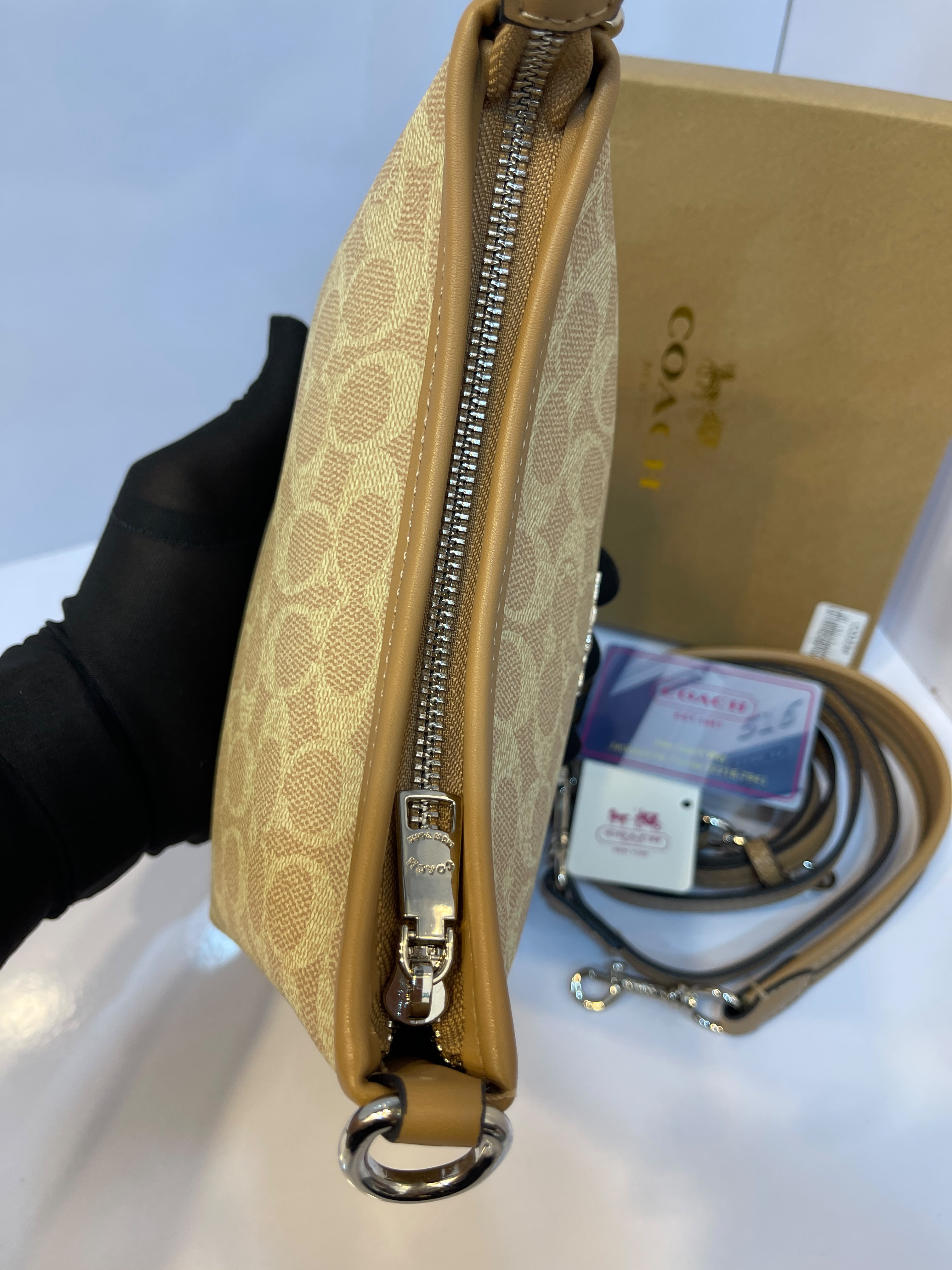 Coach Laurel Shoulder Bag in Signature Canvas