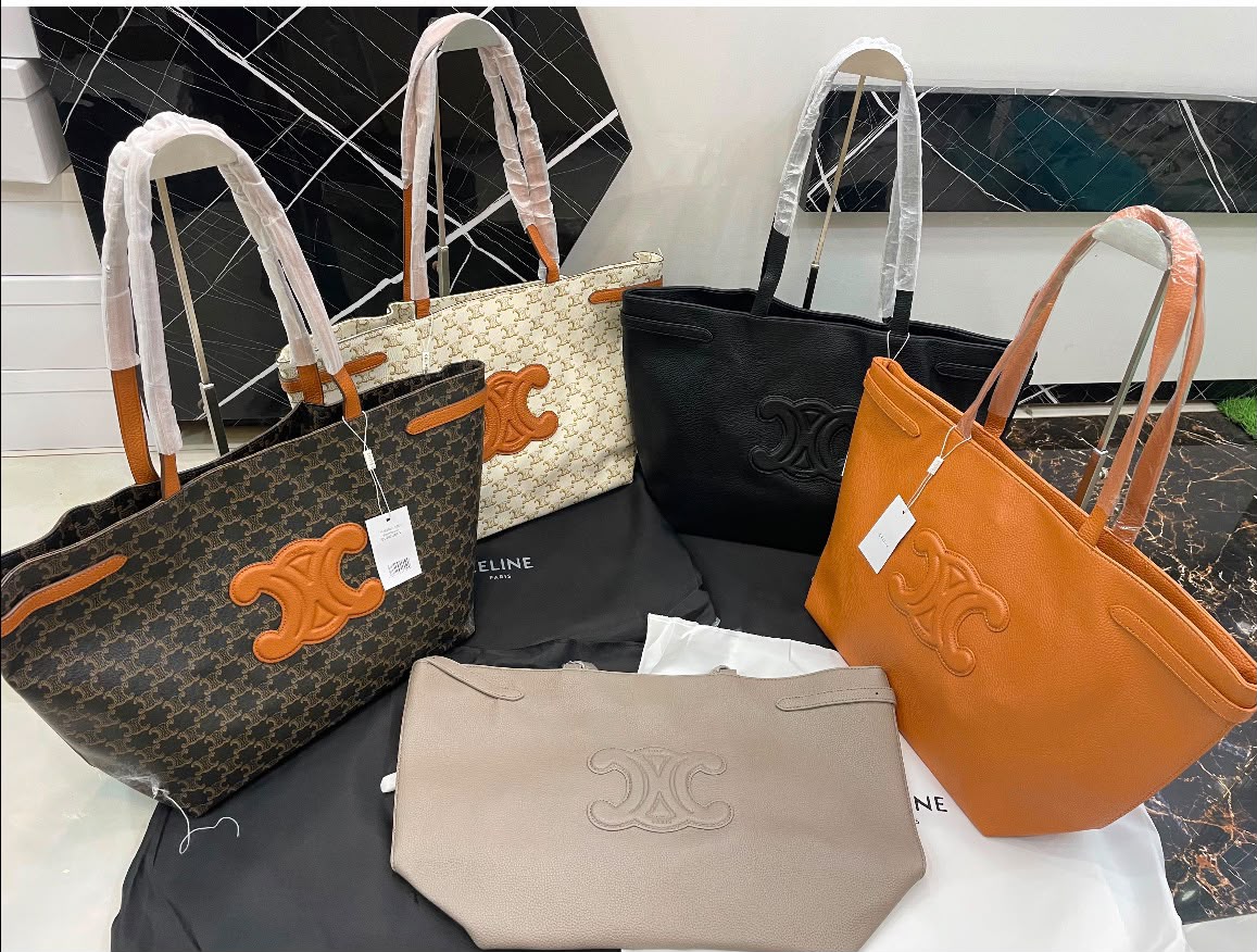 Celine Triomphe Cabas Tote