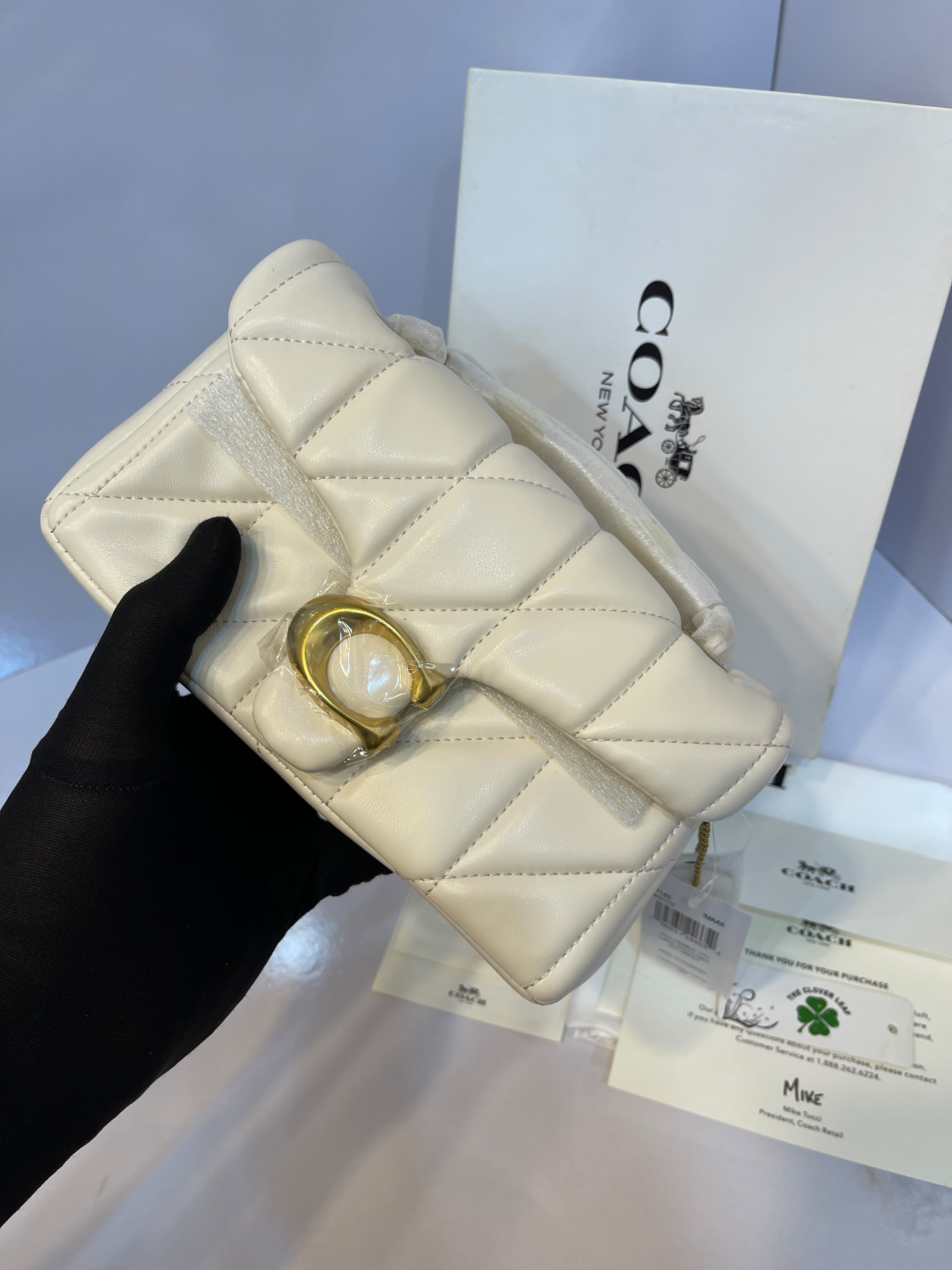 Coach Madison Quilted Shoulder Bag