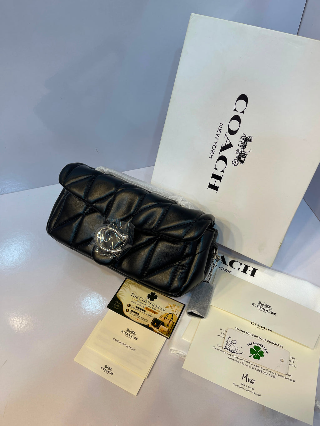 Coach Madison Quilted Shoulder Bag
