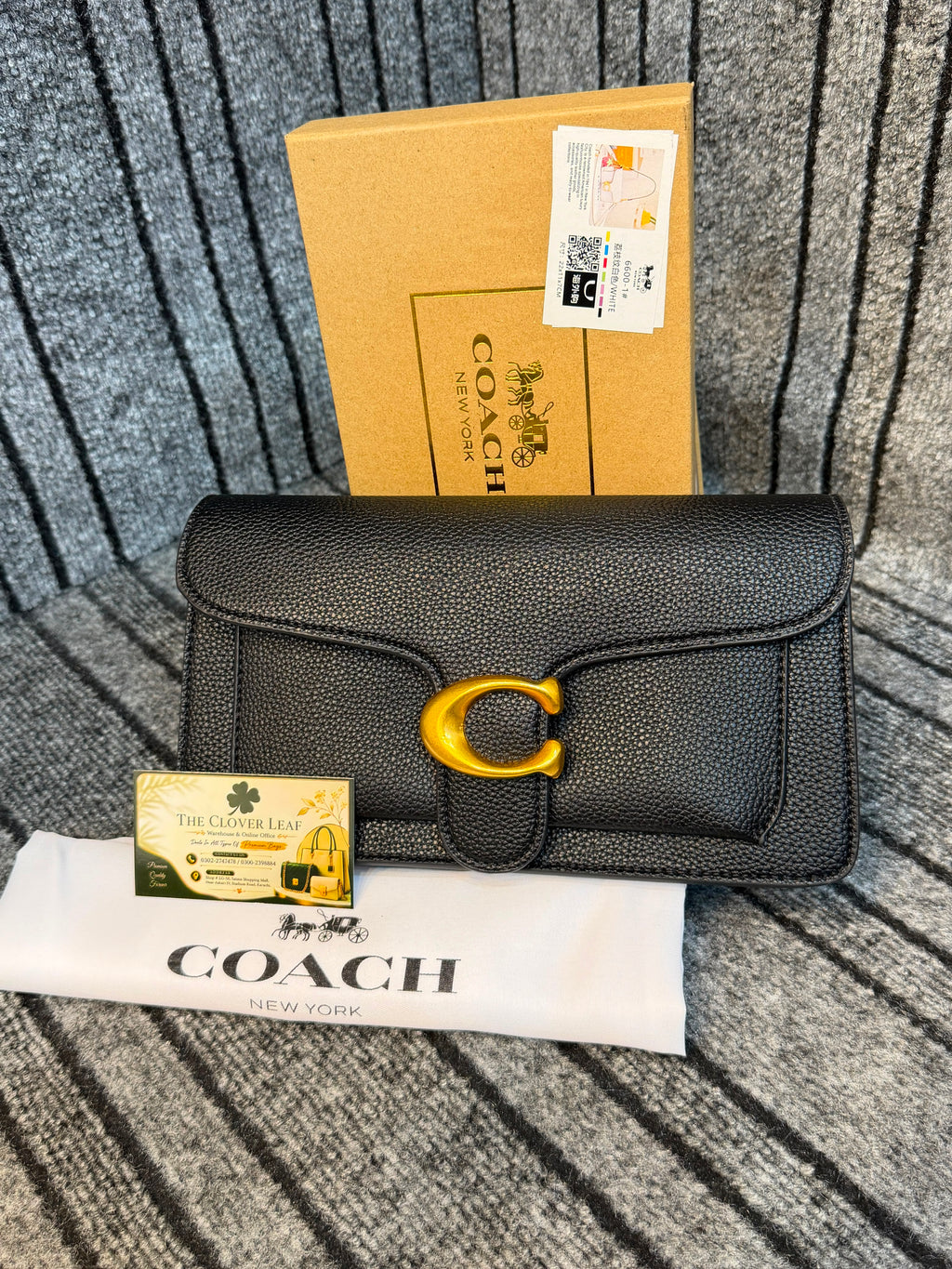 Coach Tabby Leather Shoulder Bag
