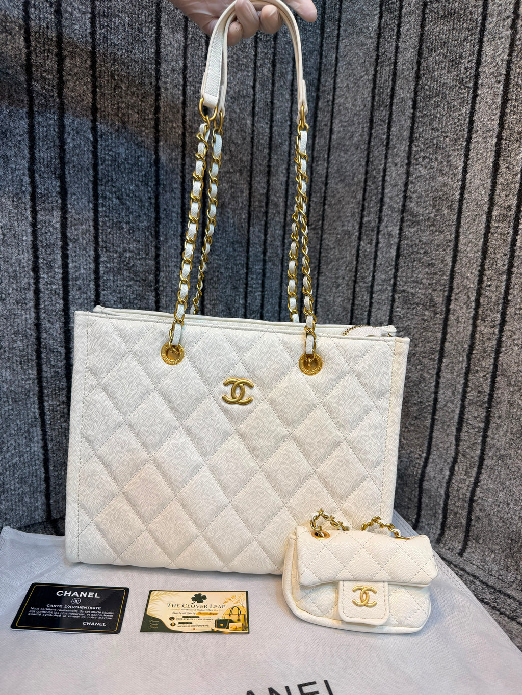 Chanel GST Quilted Tote