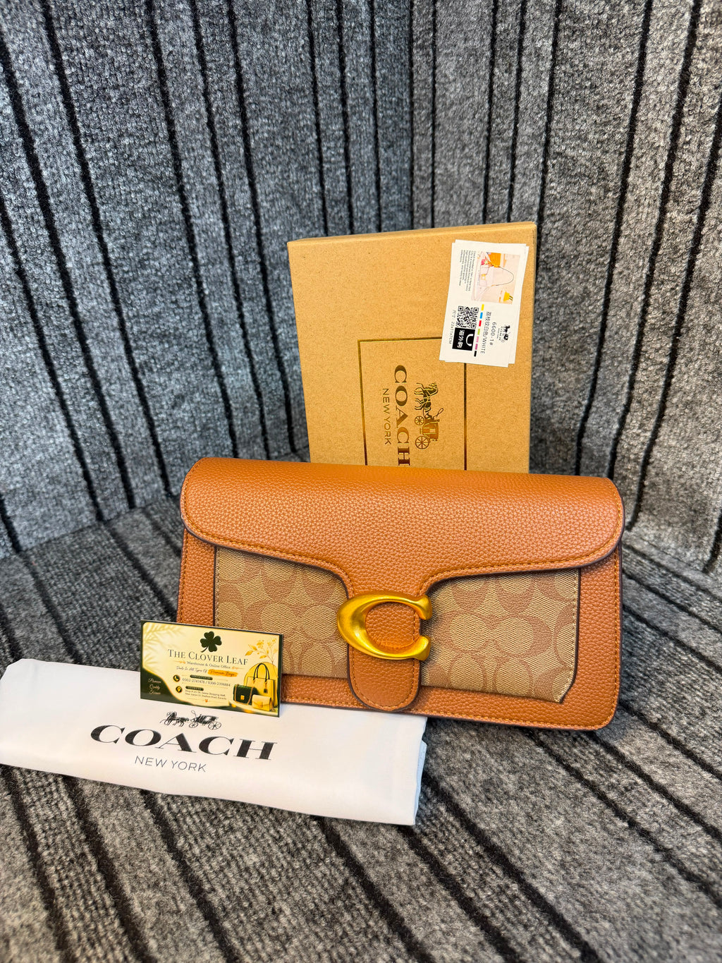 Coach Tabby Leather Shoulder Bag