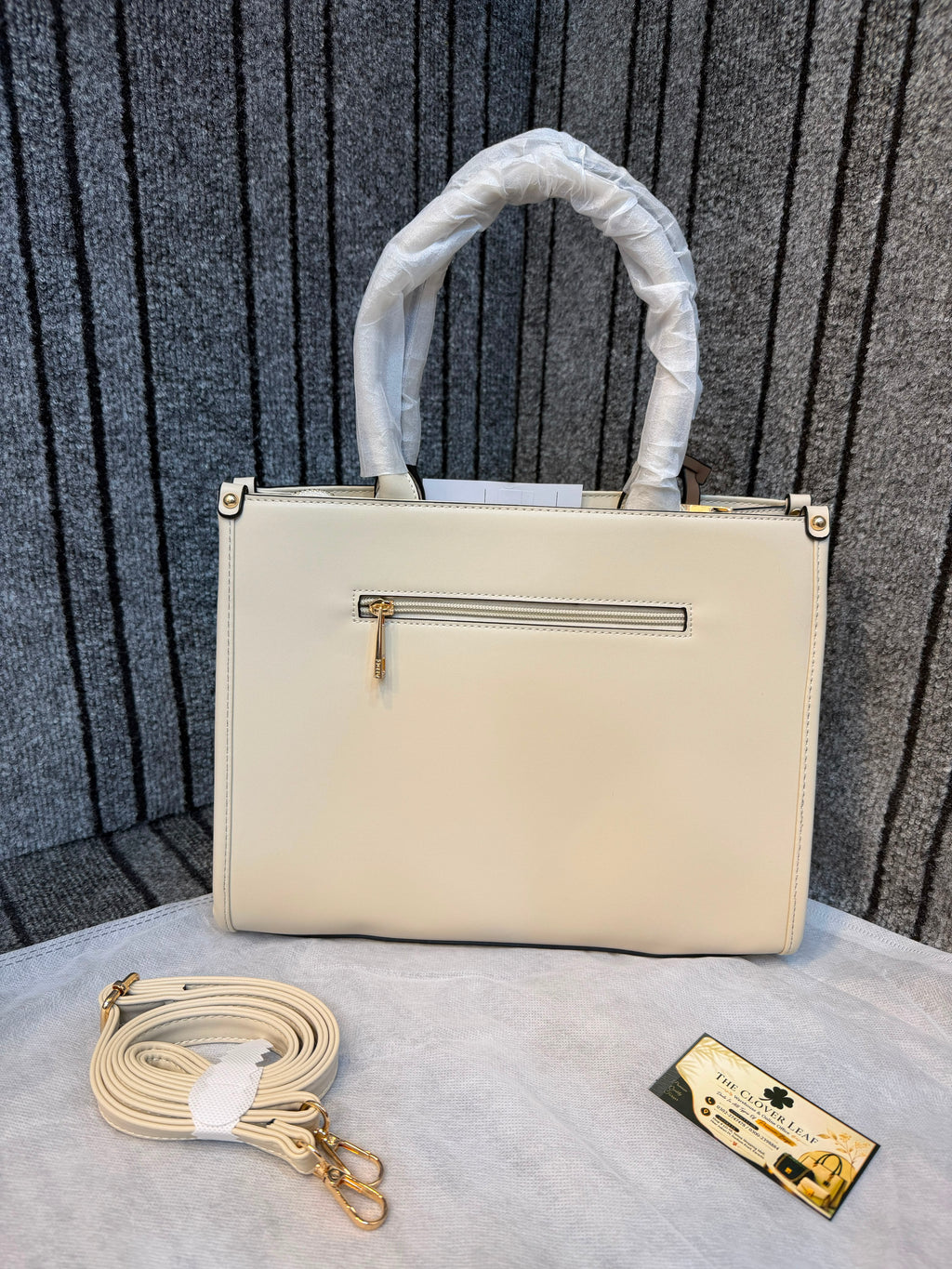 Aldo Croc Texture Satchel Bag