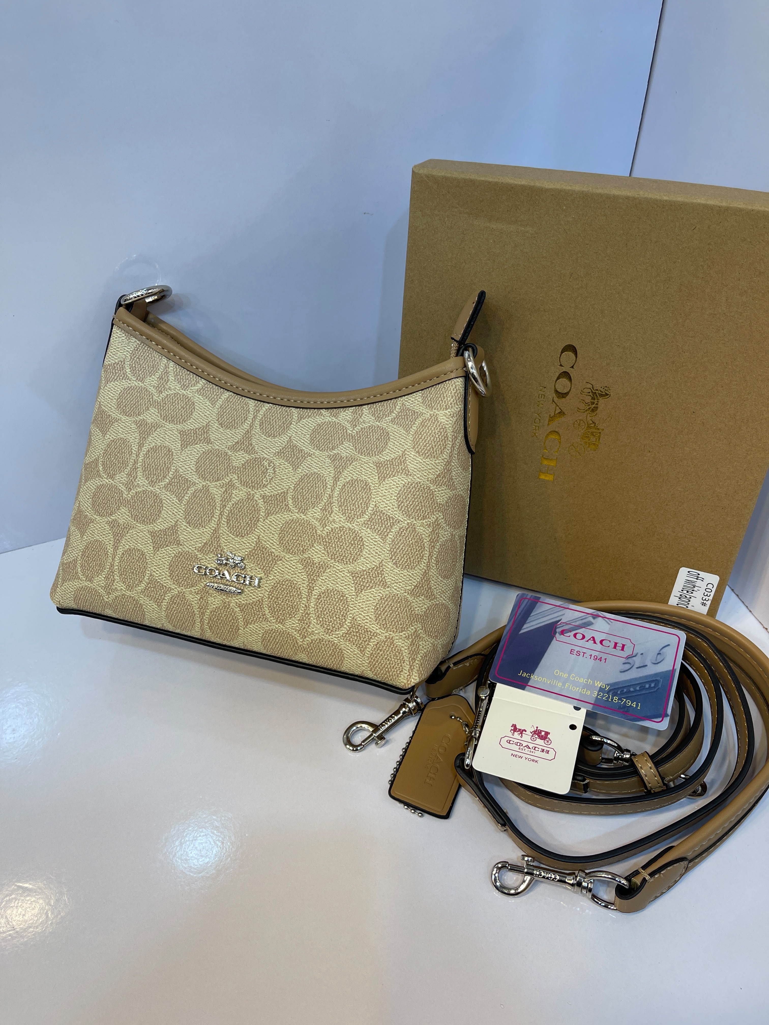 Coach Laurel Shoulder Bag in Signature Canvas