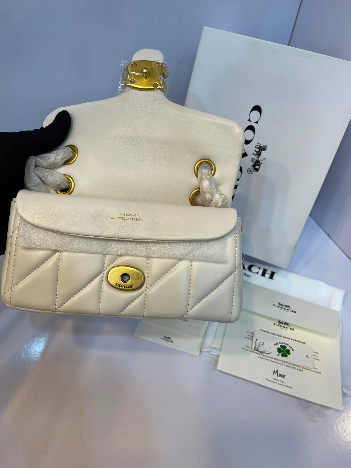 Coach Madison Quilted Shoulder Bag