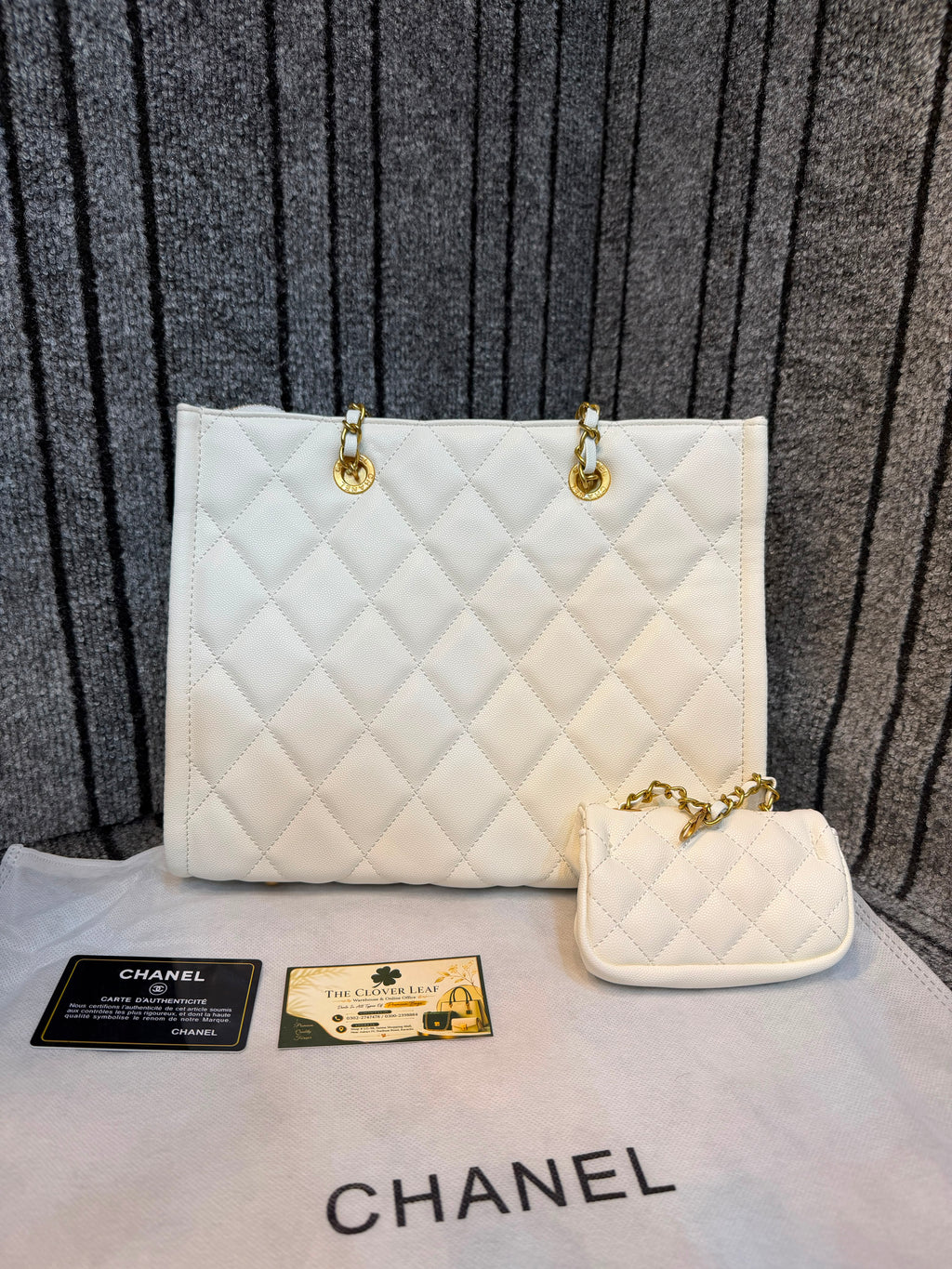 Chanel GST Quilted Tote