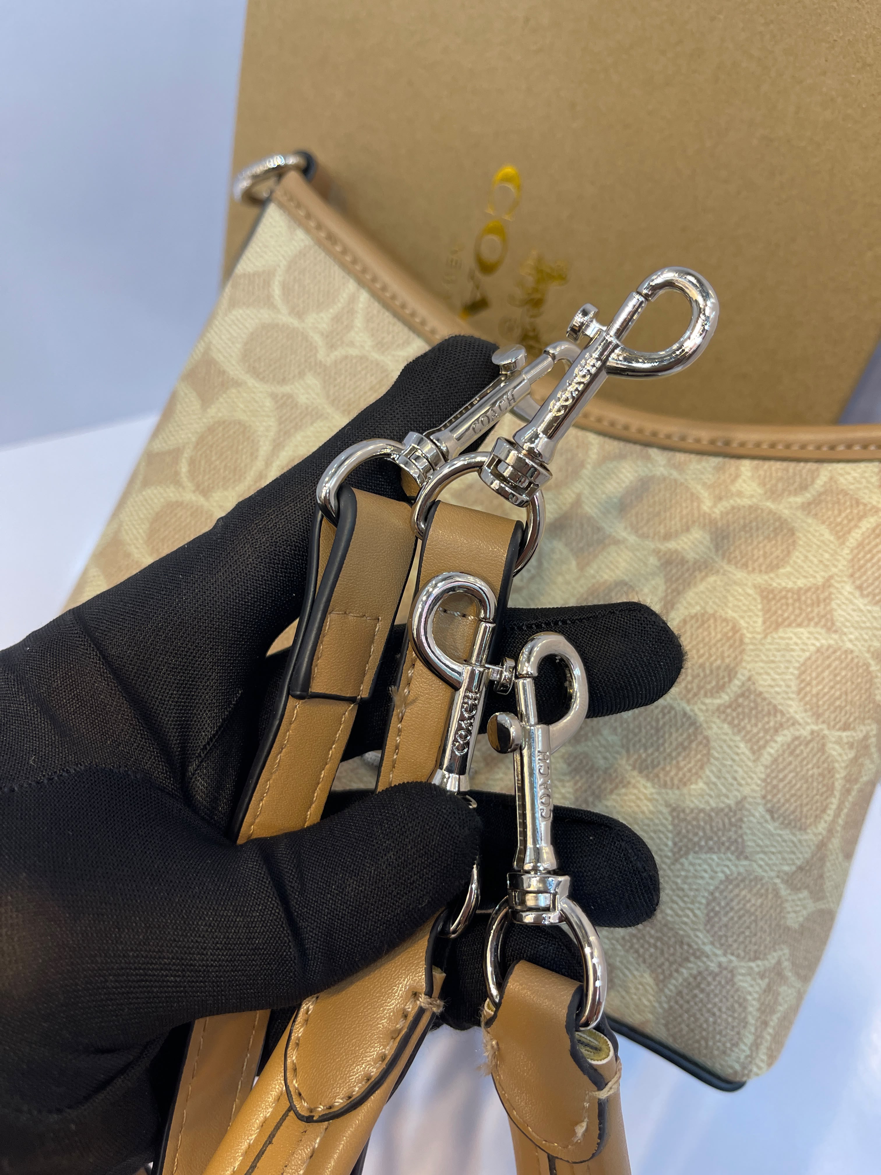 Coach Laurel Shoulder Bag in Signature Canvas