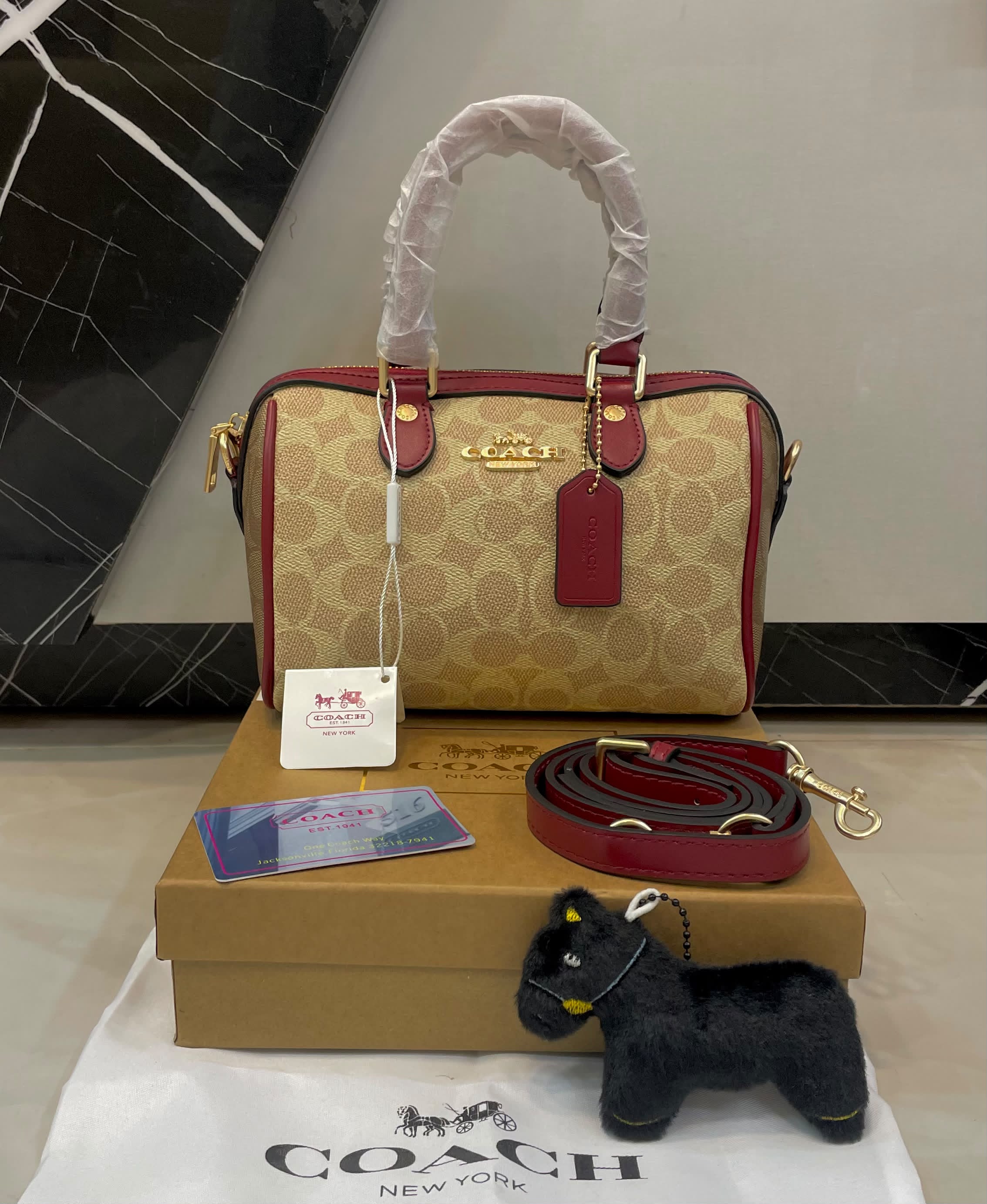Coach Rowan Boston Bag
