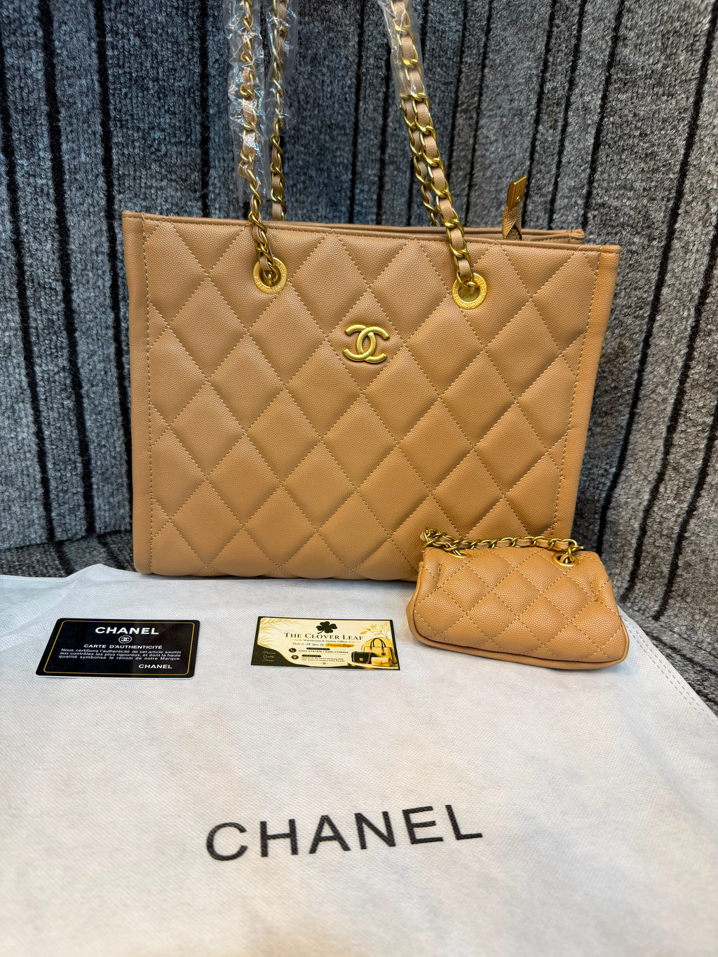 Chanel GST Quilted Tote