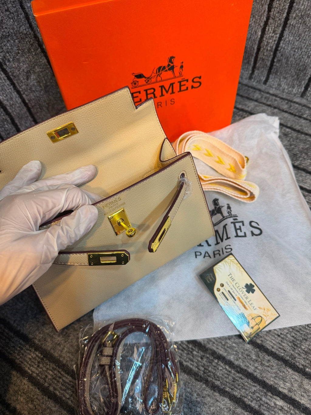 Hermes Kelly Mini Charms Bag