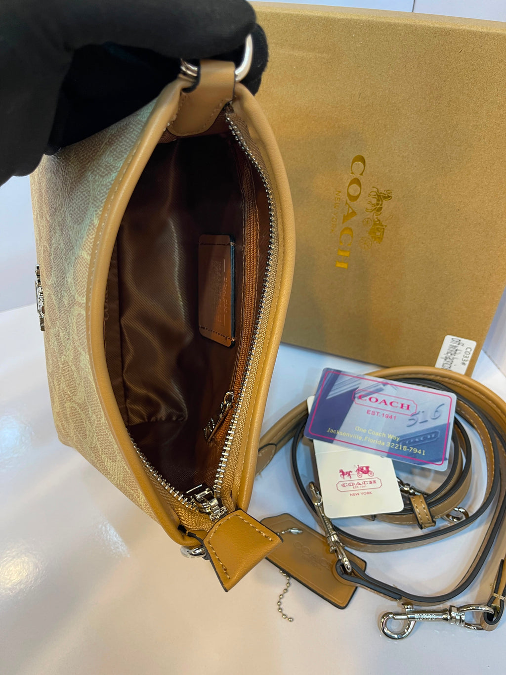 Coach Laurel Shoulder Bag in Signature Canvas