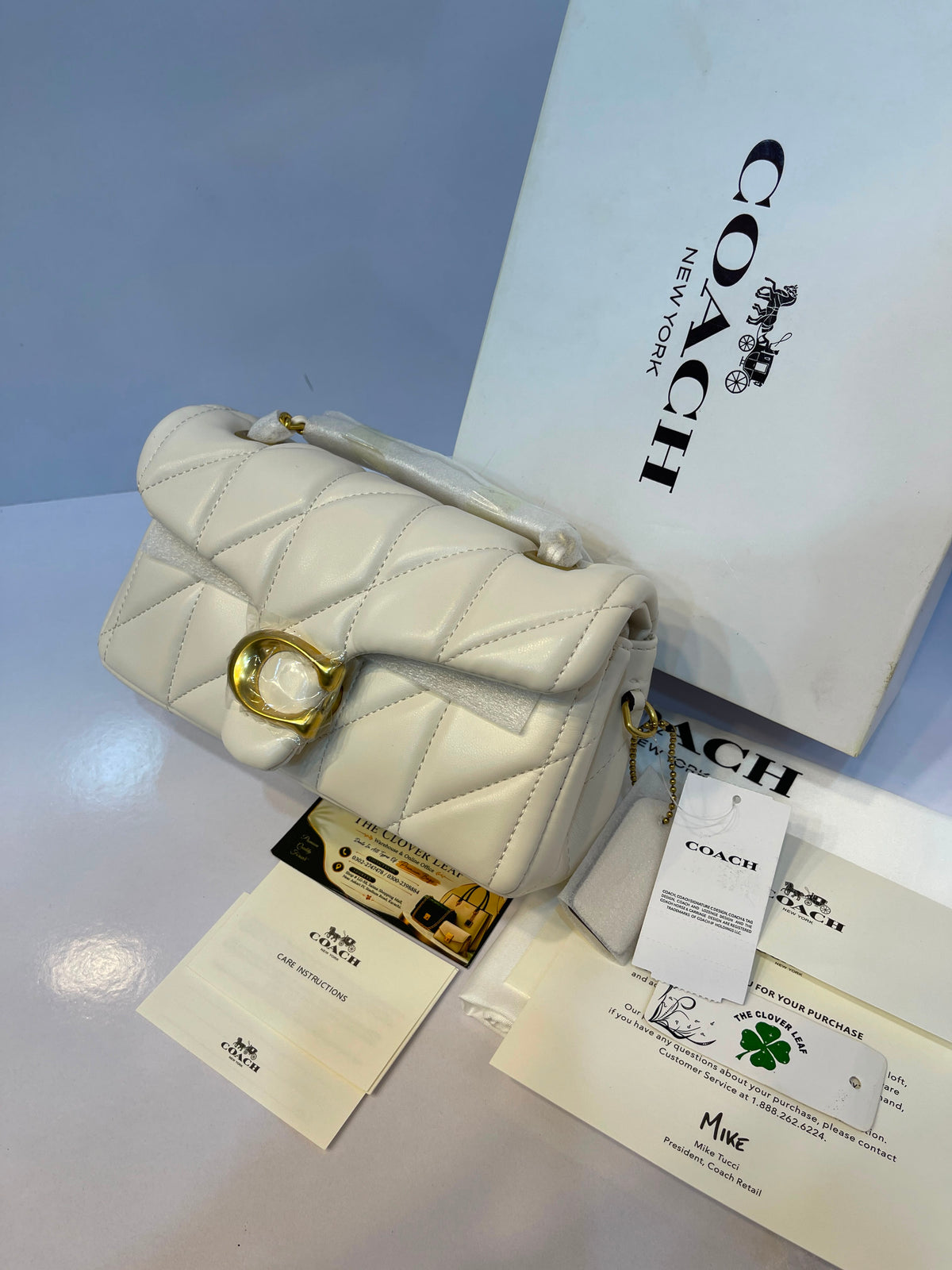 Coach Madison Quilted Shoulder Bag