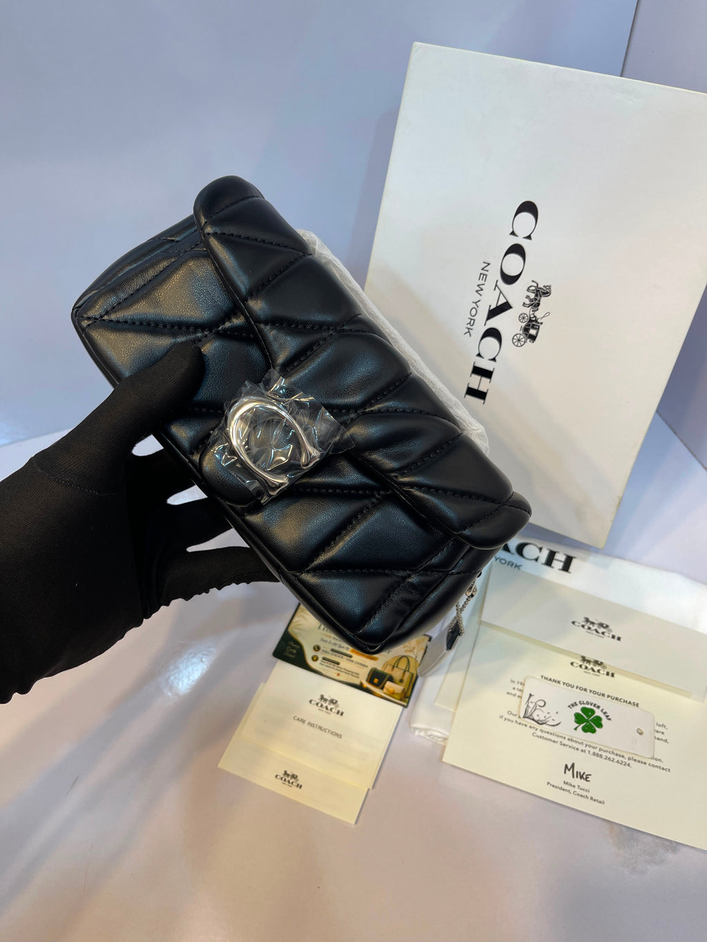 Coach Madison Quilted Shoulder Bag